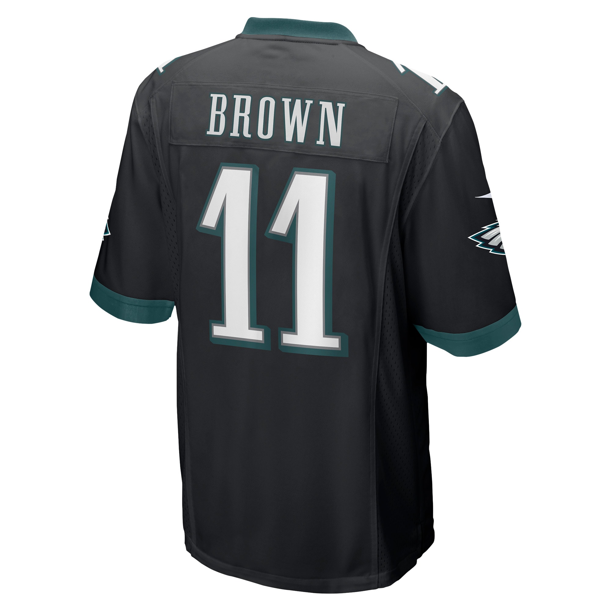 A.J. Brown Philadelphia EaglesGame Jersey - Black