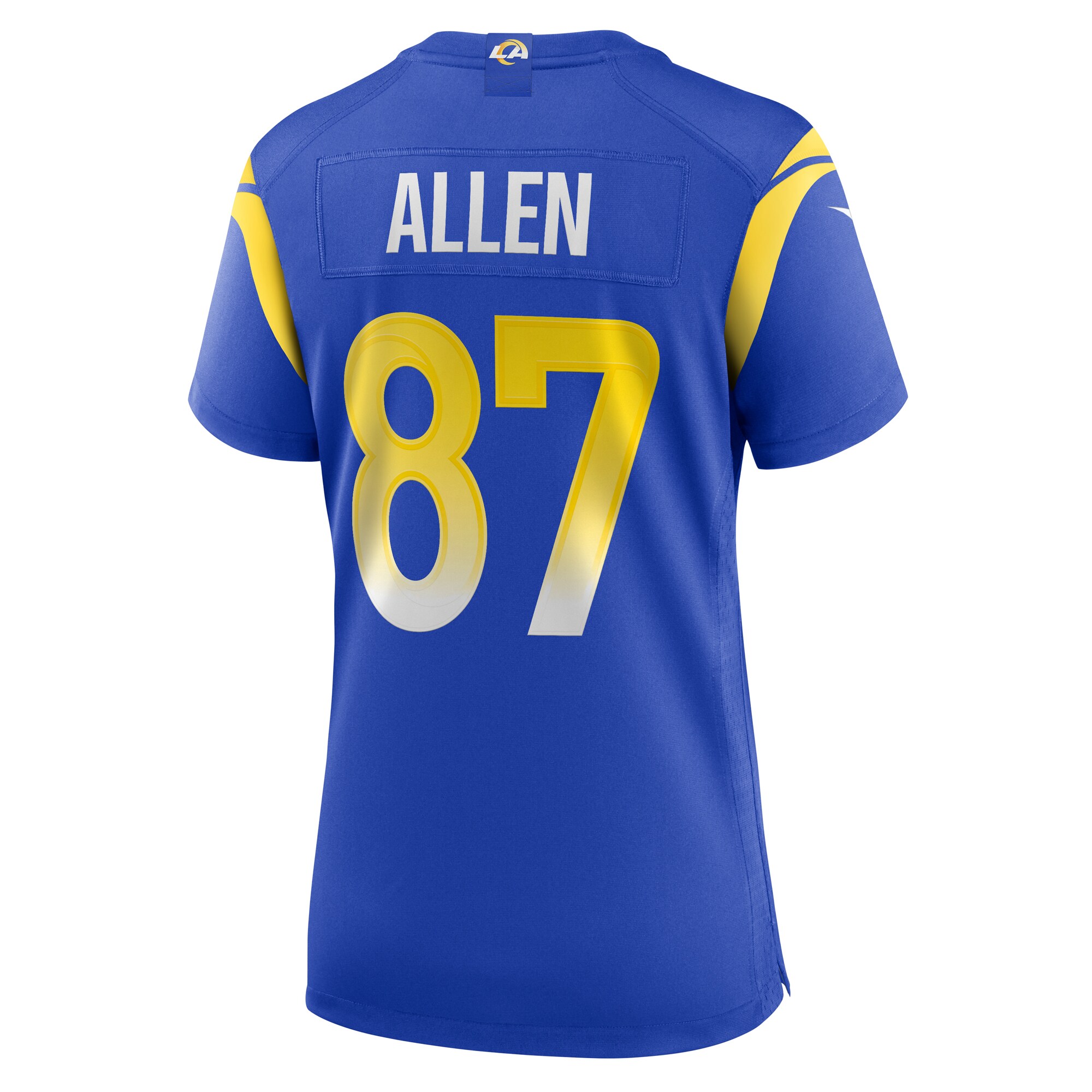 Davis Allen Los Angeles Rams Women's Home Game Jersey - Royal