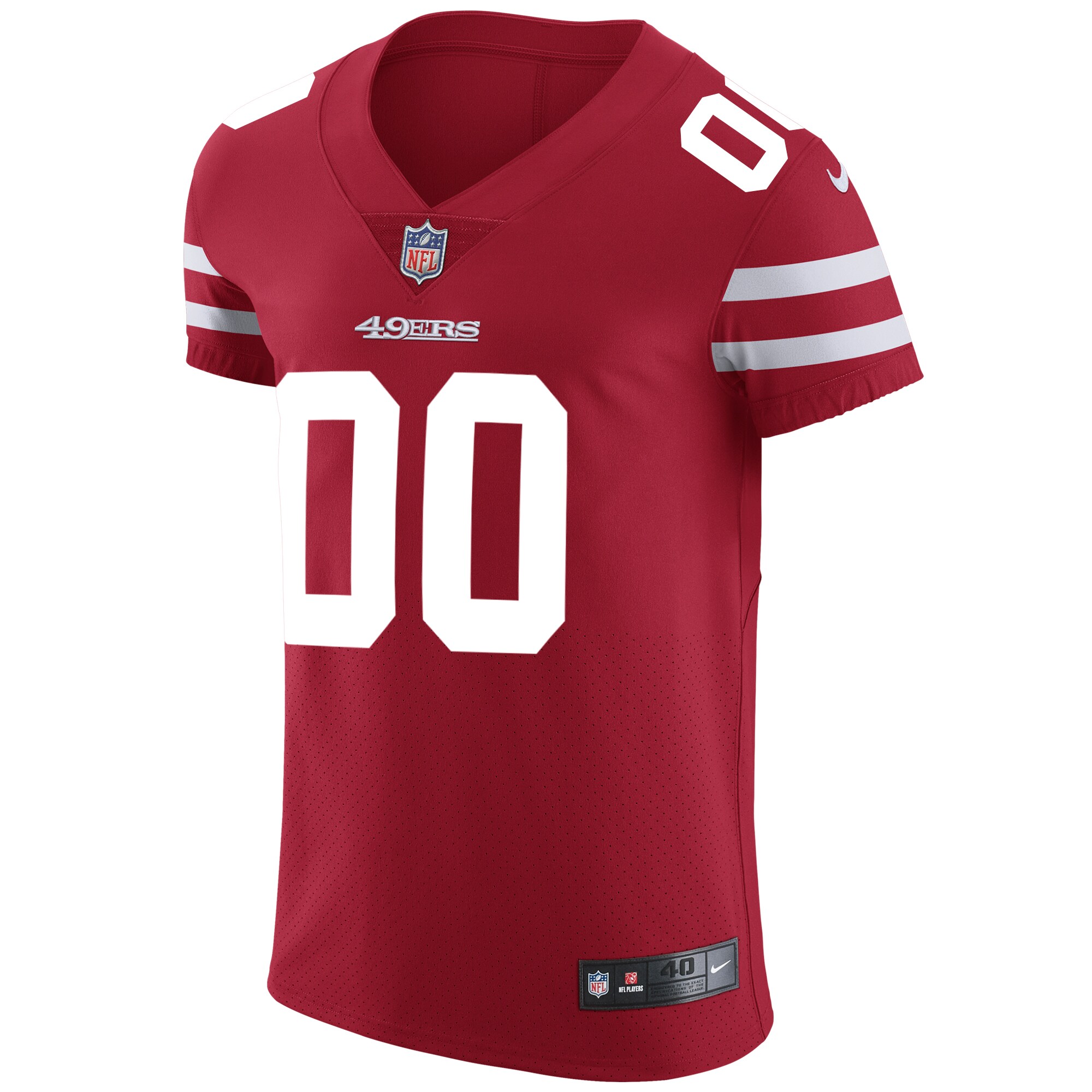 San Francisco 49ersVapor Untouchable Custom Elite Jersey - Scarlet