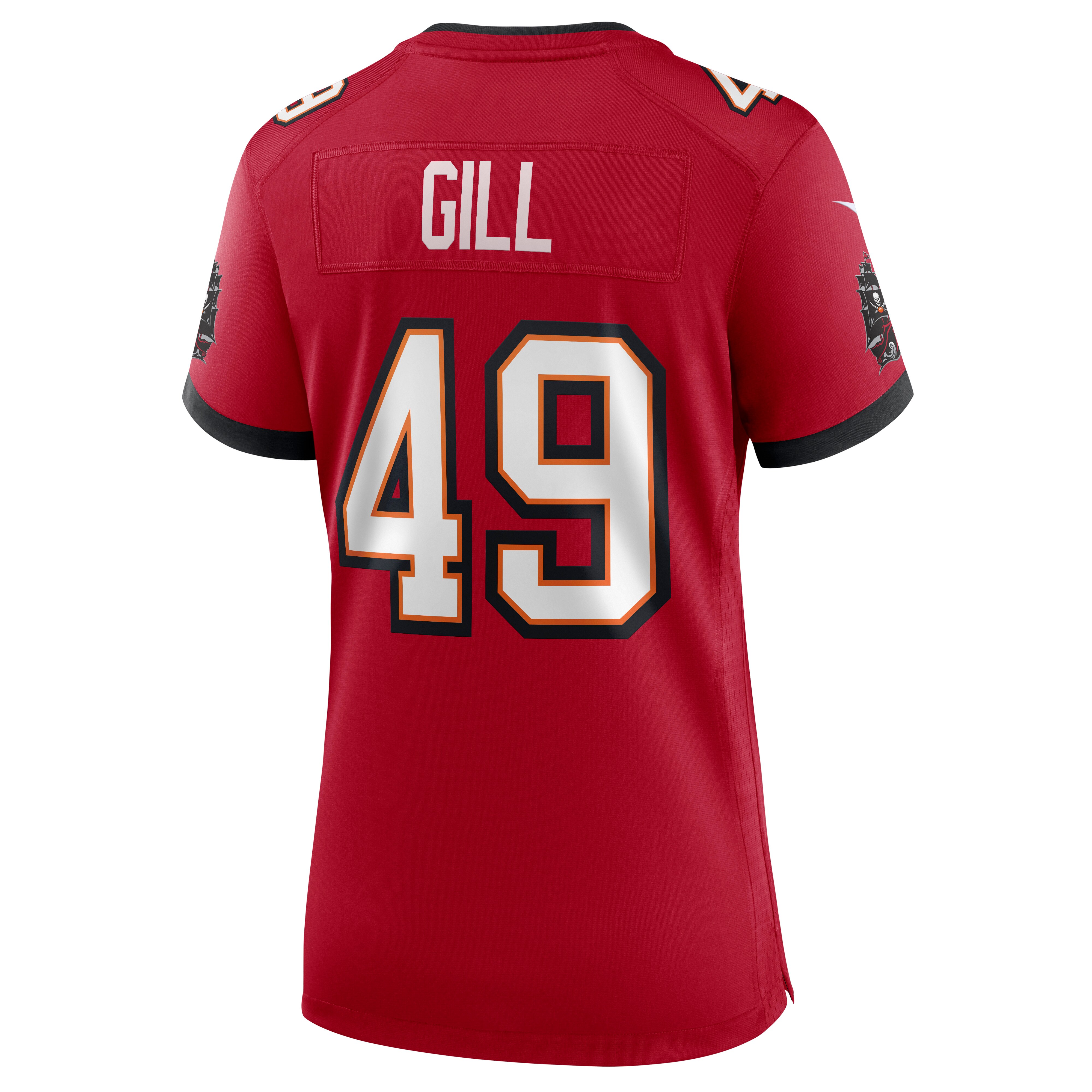 Cam Gill Tampa Bay Buccaneers Women's Game Jersey - Red