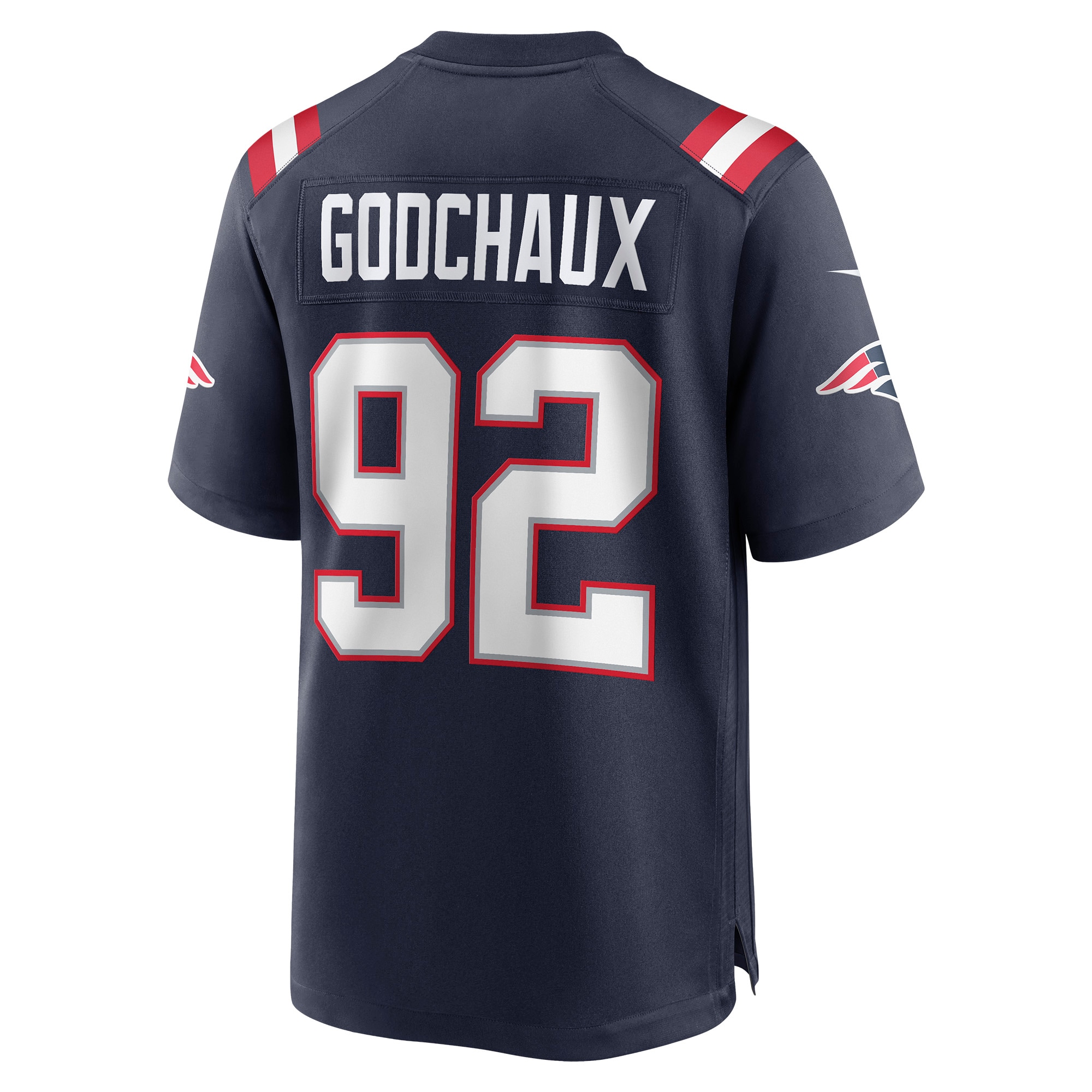 Davon Godchaux New England PatriotsGame Jersey - Navy