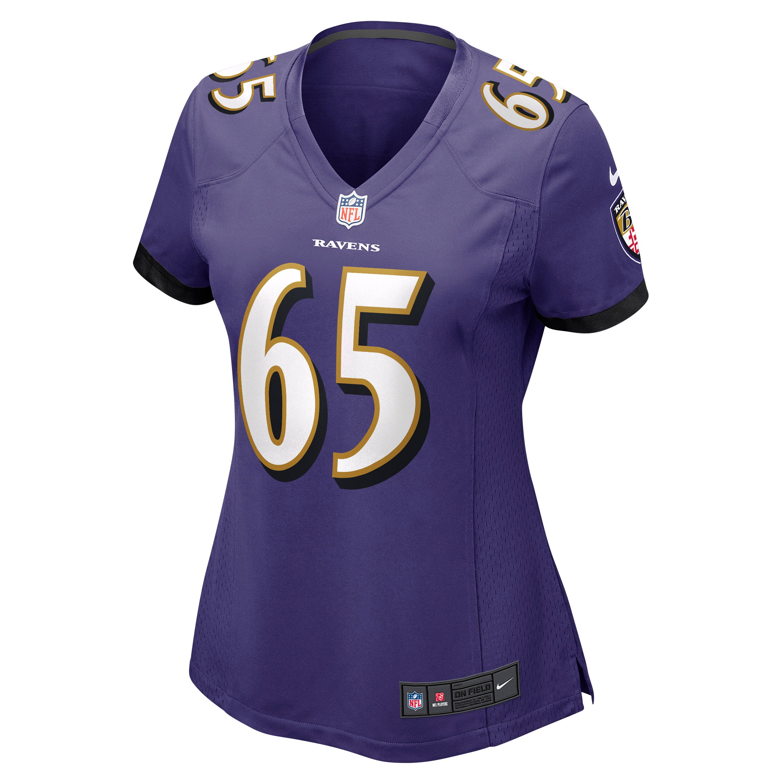 Patrick Mekari Baltimore Ravens Women's Game Jersey - Purple