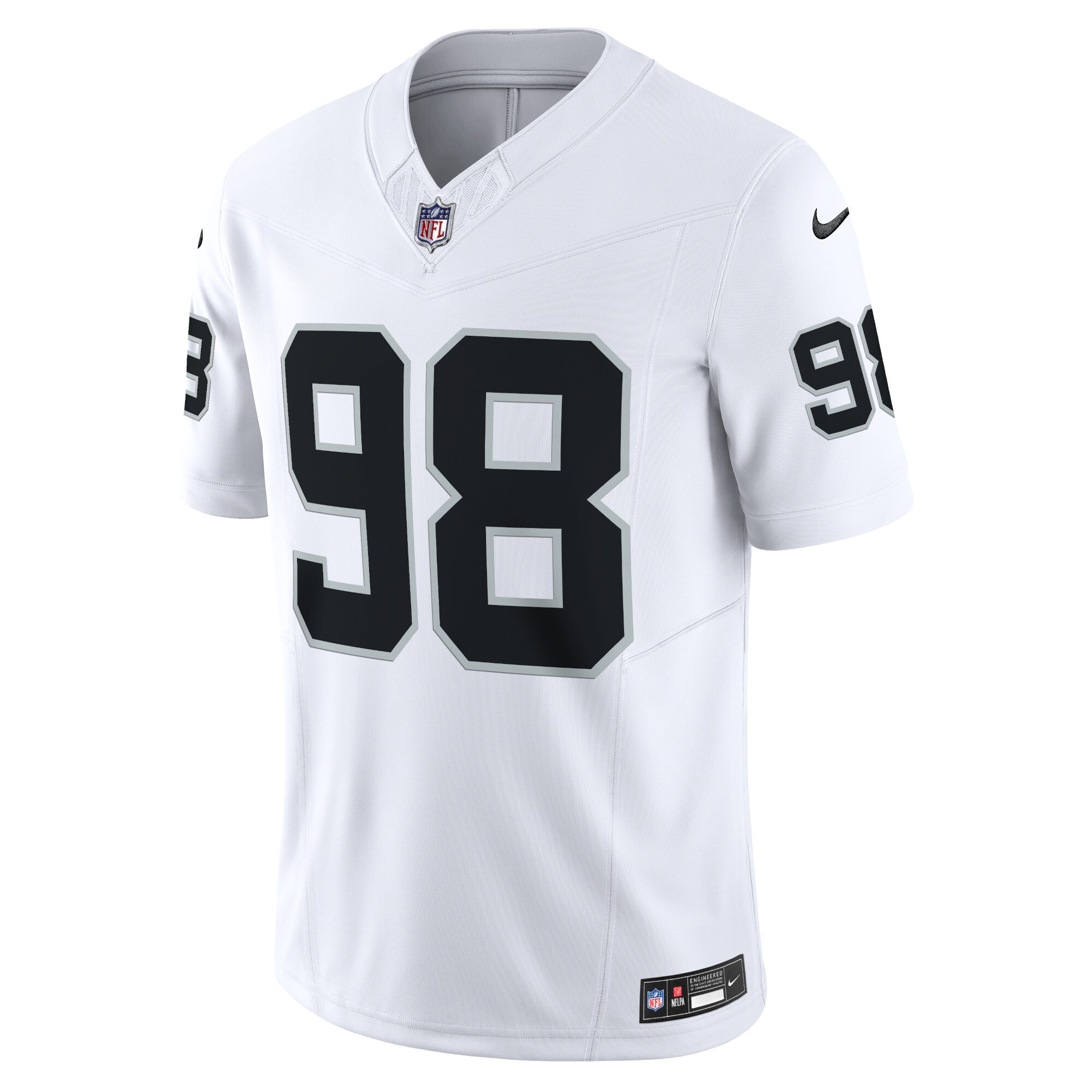 Maxx Crosby Las Vegas RaidersVapor F.U.S.E. Limited Jersey - White