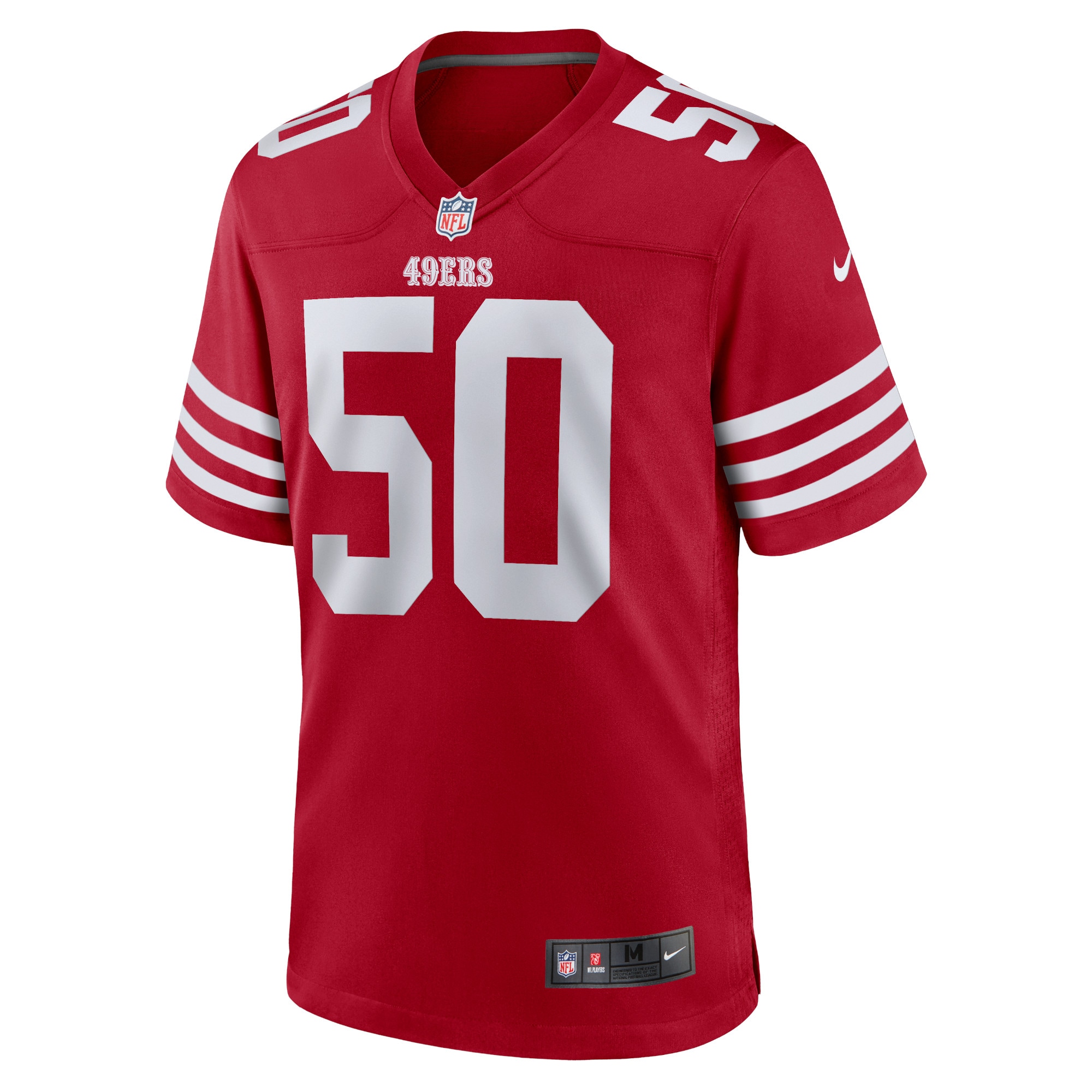 Michael Dwumfour San Francisco 49ersHome Game Player Jersey - Scarlet