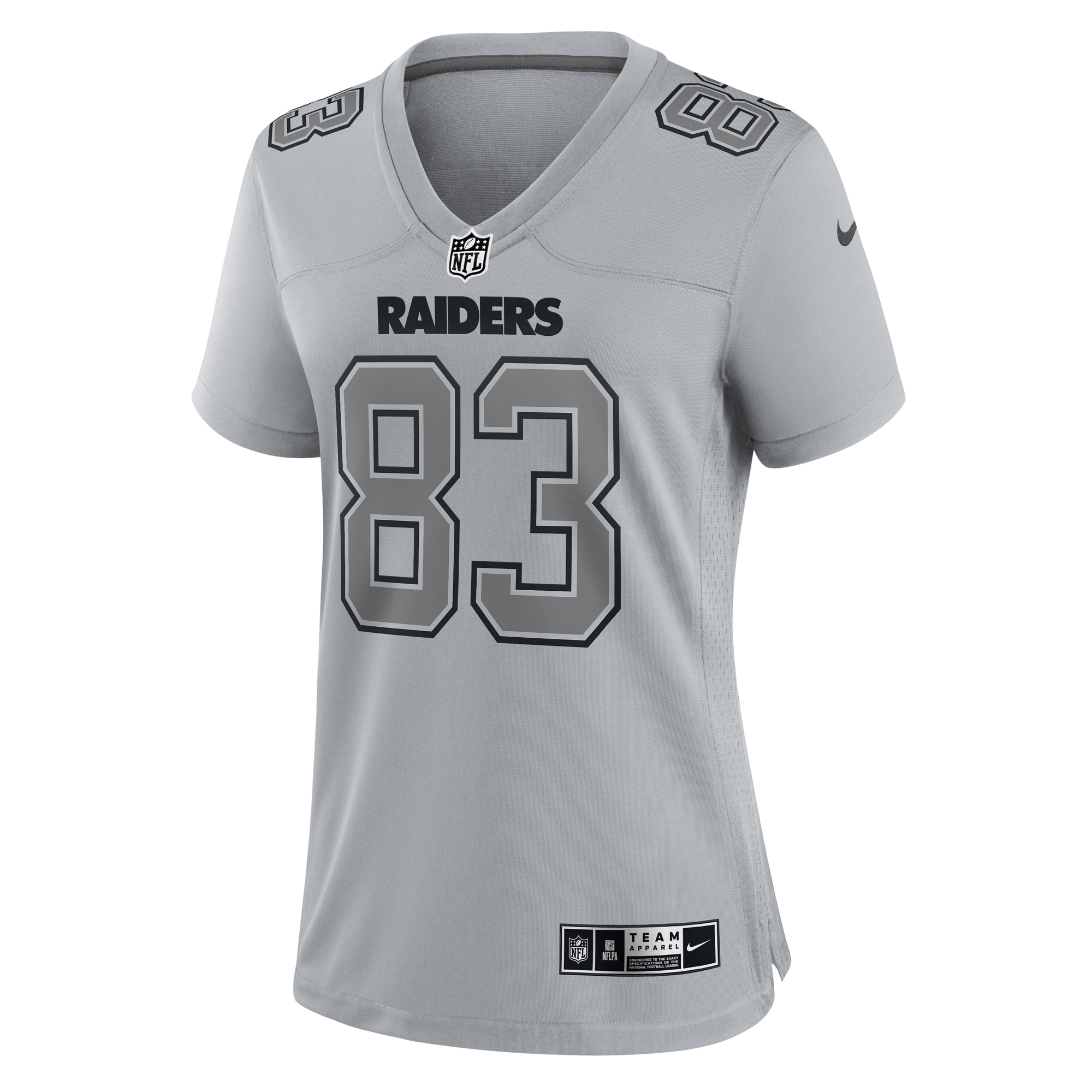 Darren Waller Las Vegas Raiders Women's Atmosphere Fashion Game Jersey - Gray
