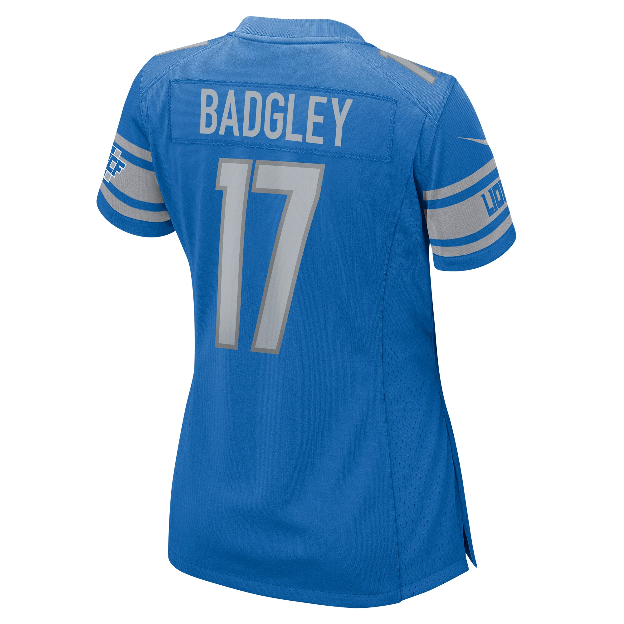 Michael Badgley Detroit Lions Women's Home Game Player Jersey - Blue