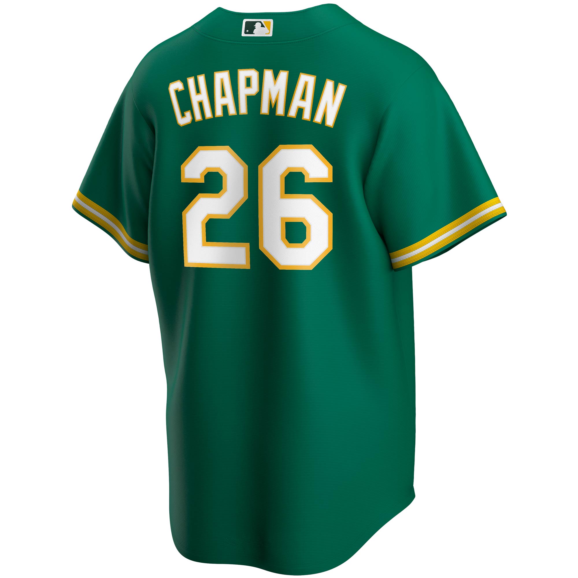 Matt Chapman Oakland AthleticsYouth Alternate Replica Player Jersey - Kelly Green