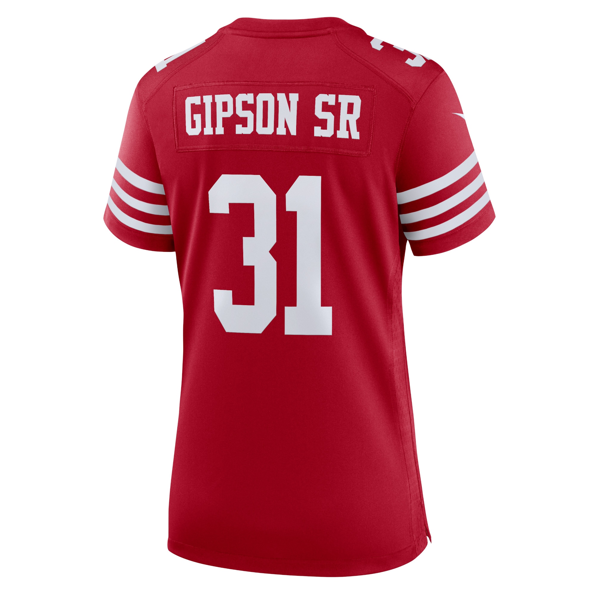 Tashaun Gipson Sr. San Francisco 49ers Women's Home Game Player Jersey - Scarlet