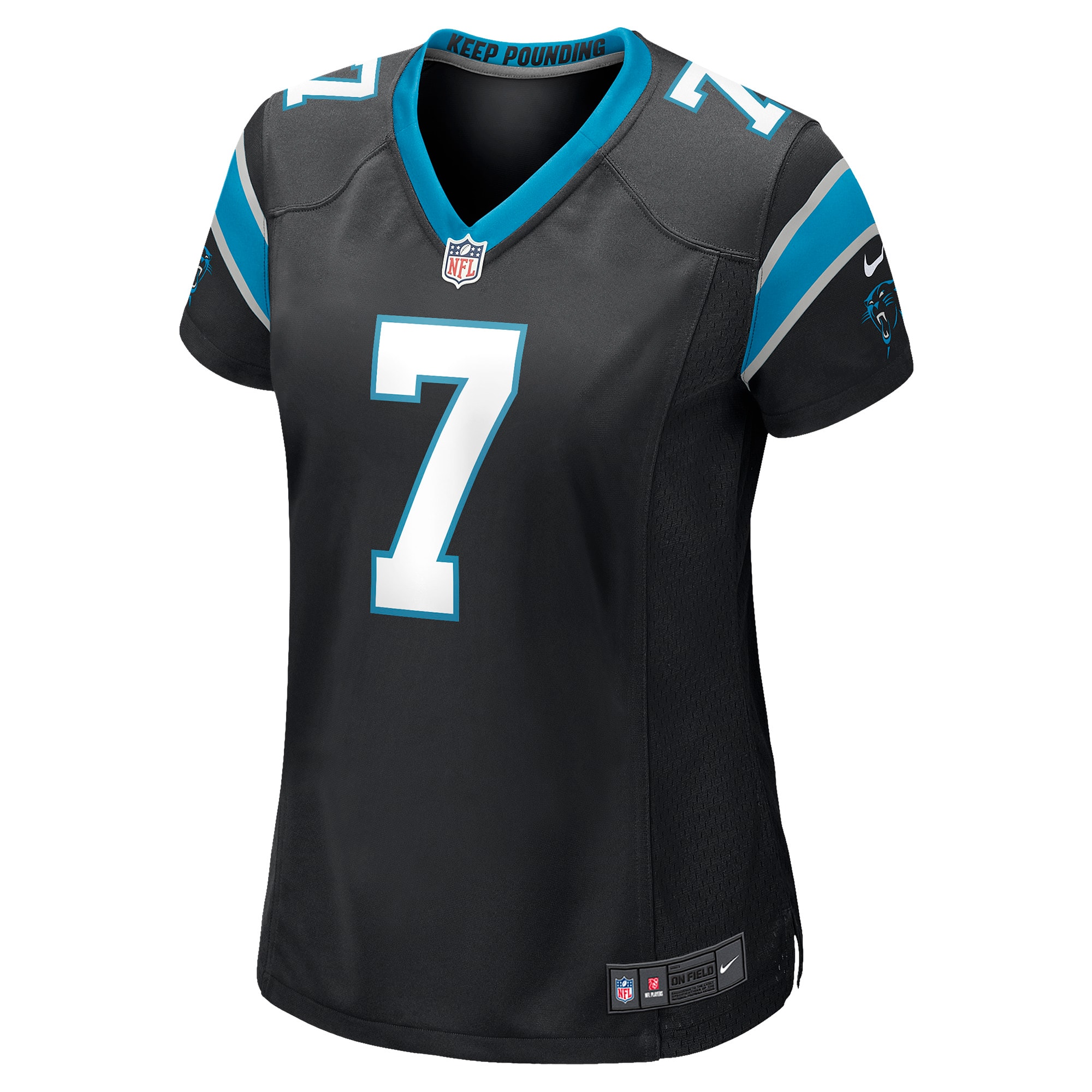 Shaq Thompson Carolina Panthers Women's Player Game Jersey - Black