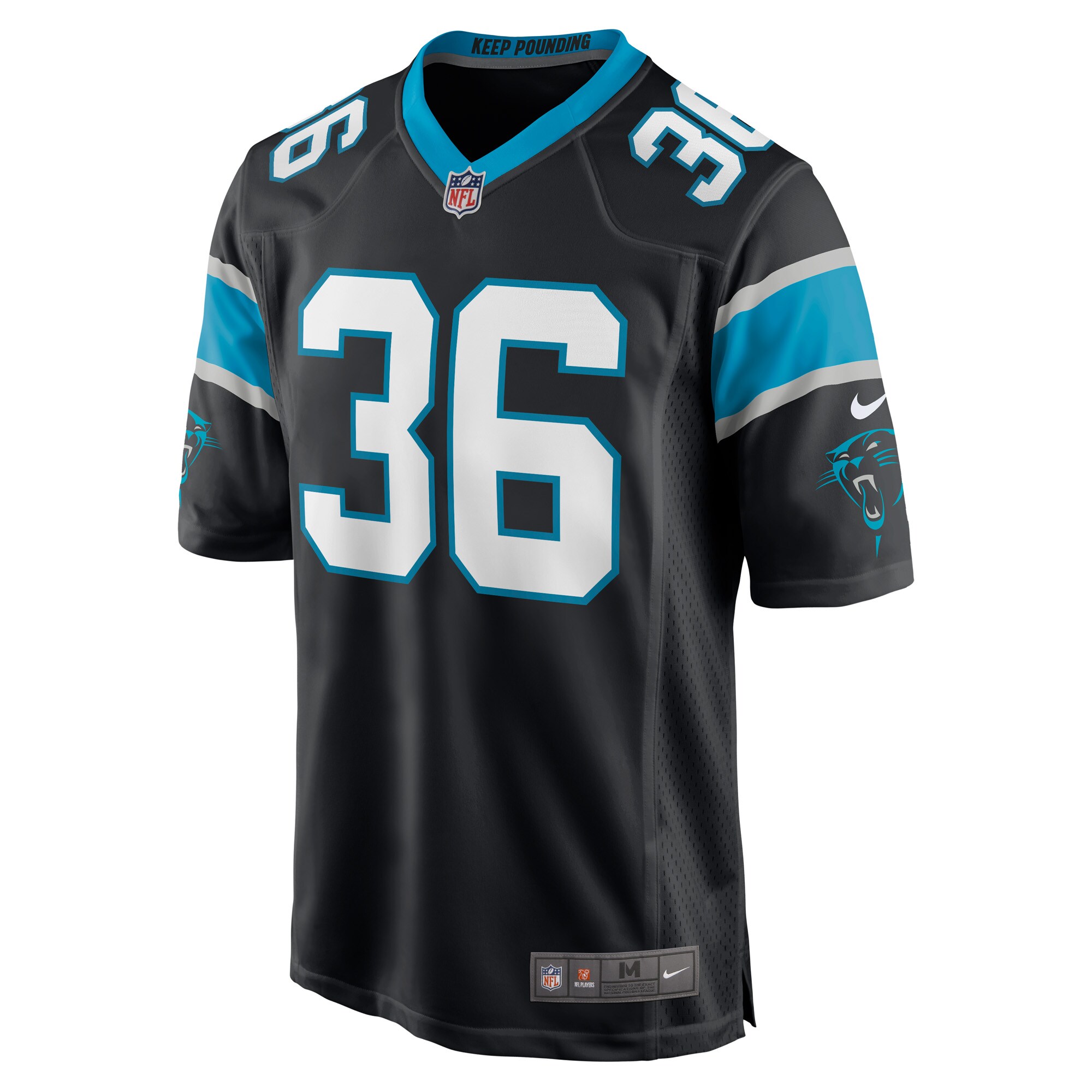 Madre Harper Carolina PanthersGame Player Jersey - Black