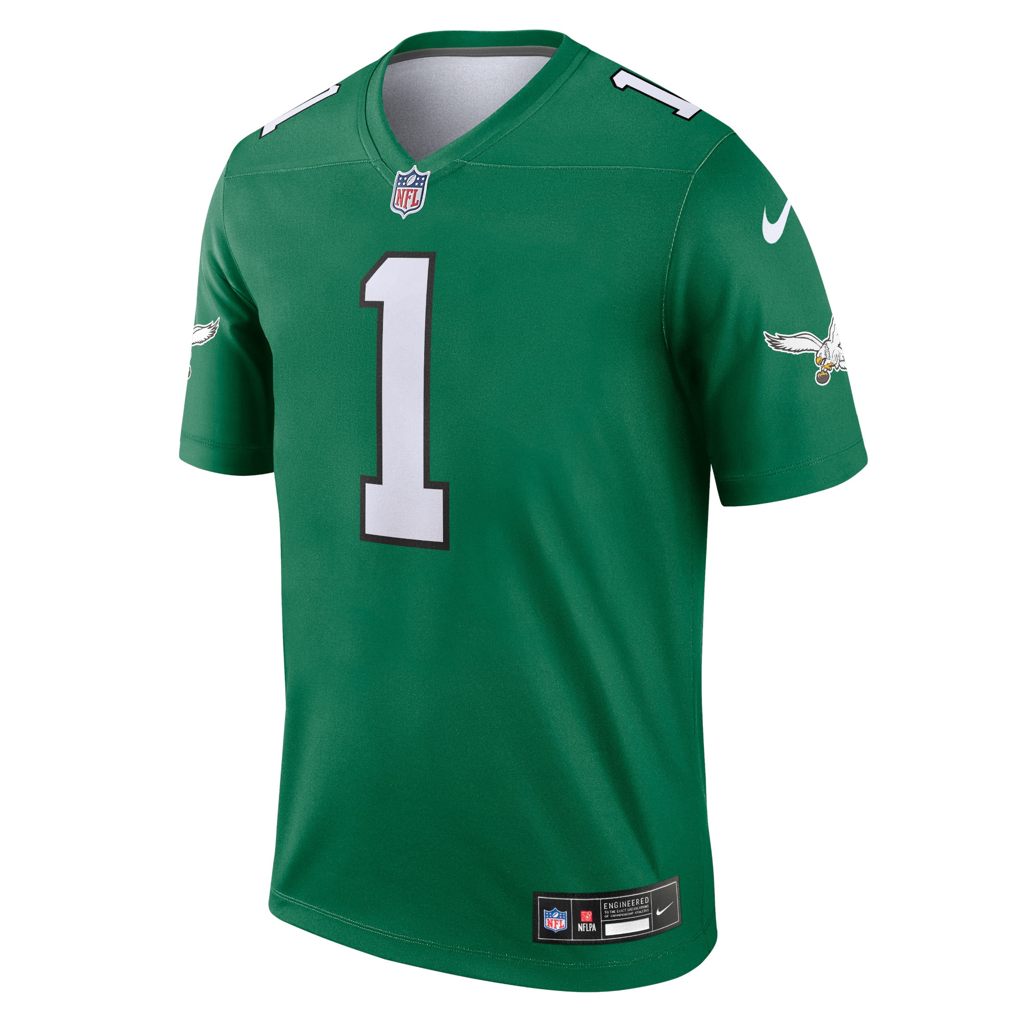 Jalen Hurts Philadelphia EaglesAlternate Legend Player Jersey - Kelly Green
