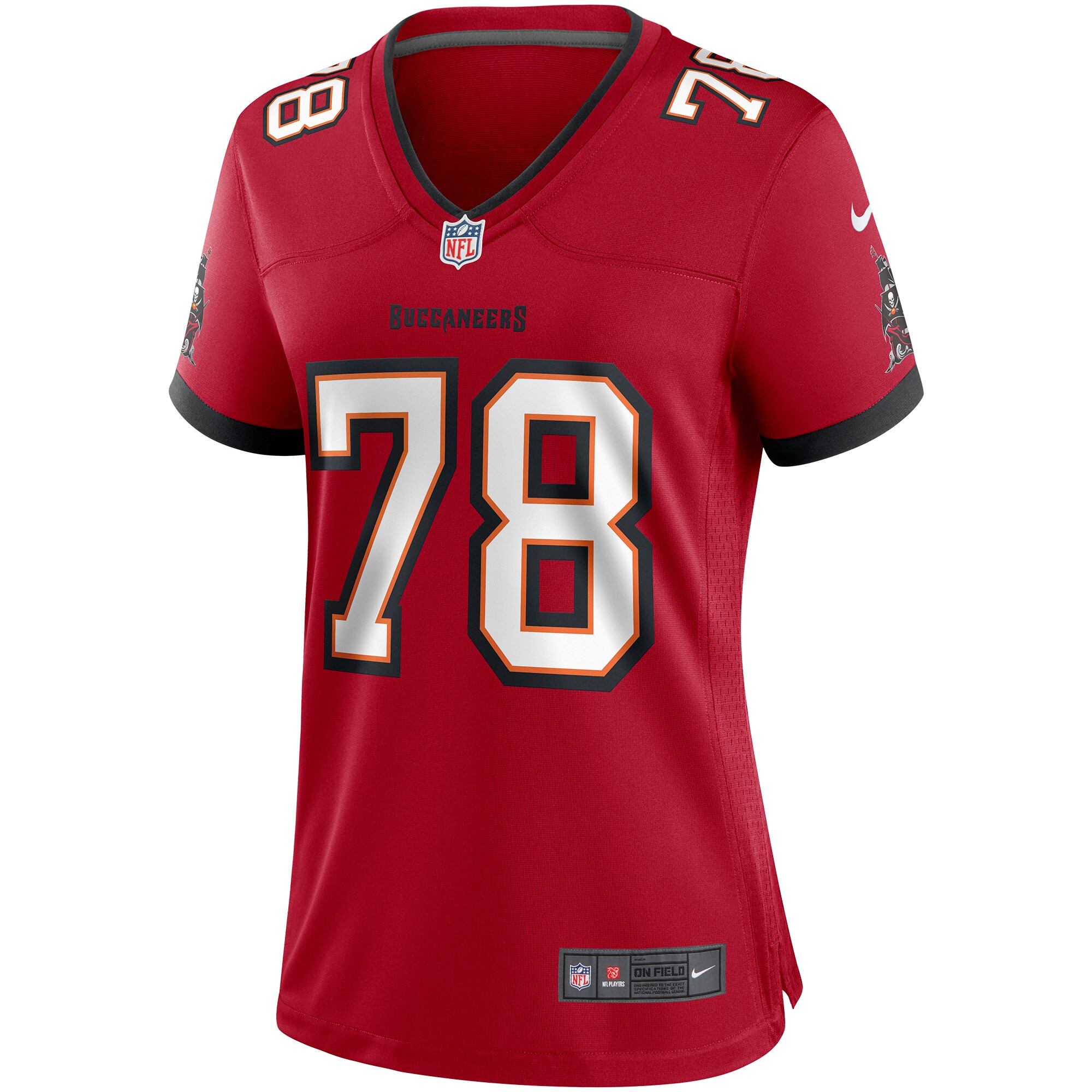 Tristan Wirfs Tampa Bay Buccaneers Women's Game Jersey - Red