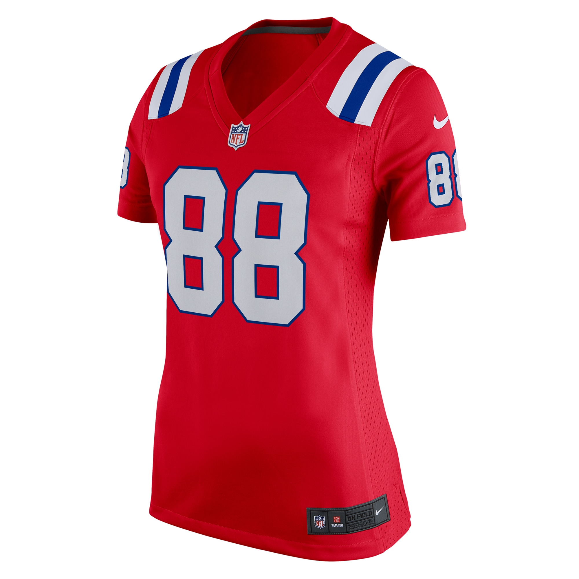 Mike Gesicki New England Patriots Women's Alternate Game Jersey - Red