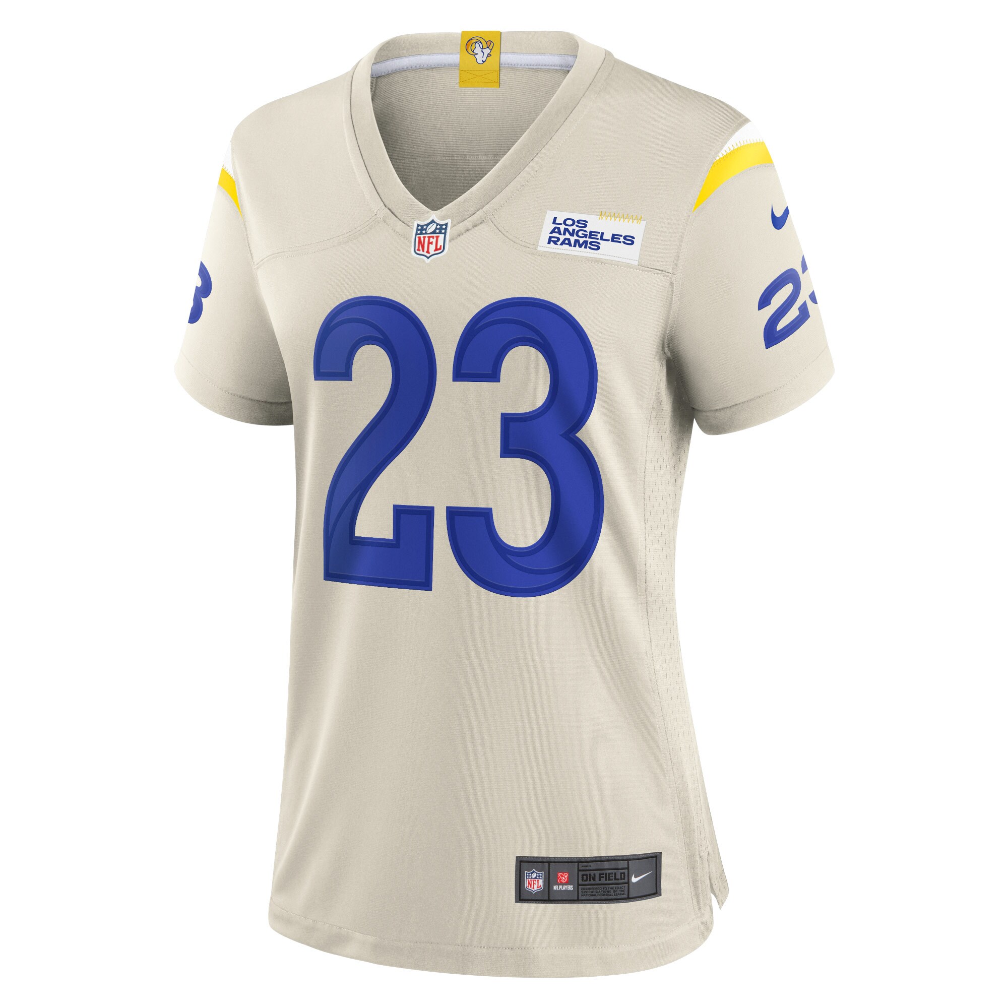 Cam Akers Los Angeles Rams Women's Game Jersey - Bone