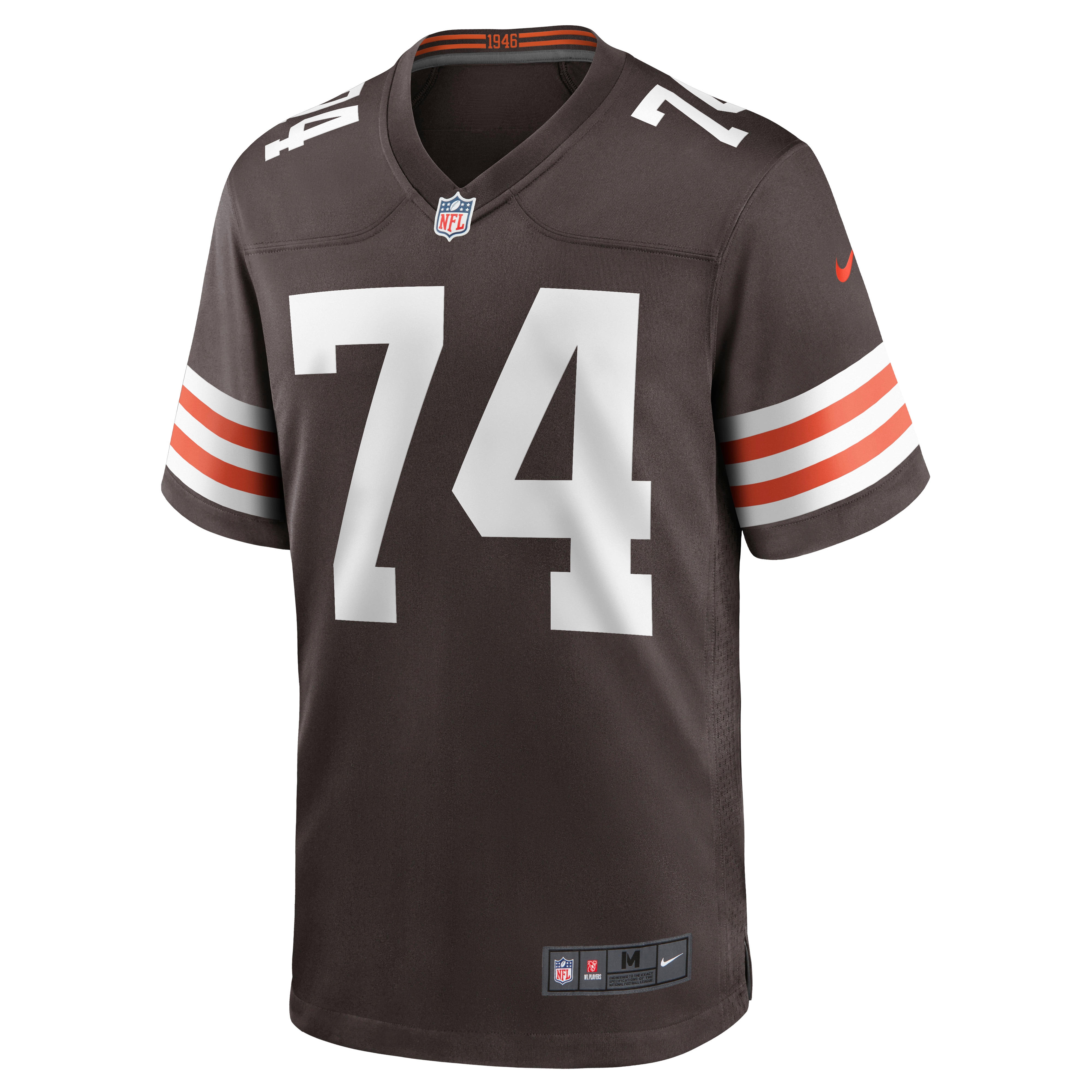 Chris Hubbard Cleveland BrownsGame Jersey - Brown