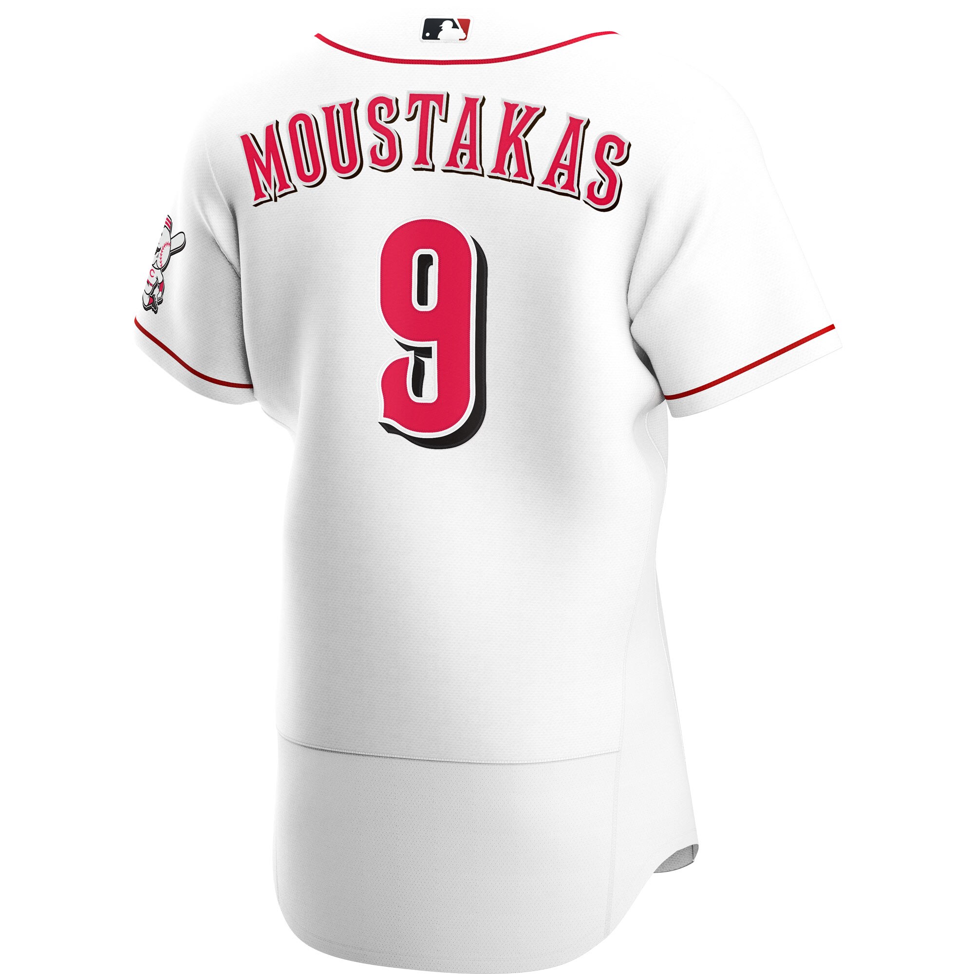 Mike Moustakas Cincinnati RedsHome Authentic Player Jersey - White