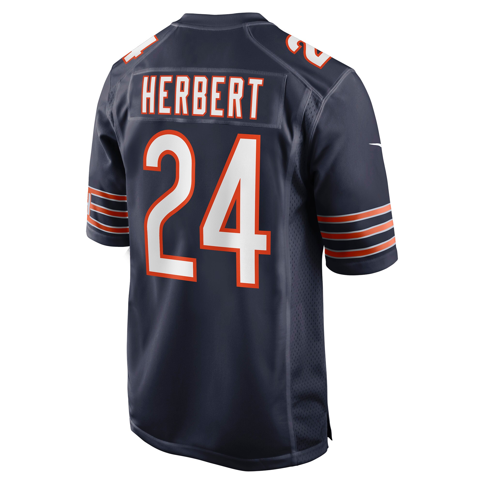 Khalil Herbert Chicago BearsGame Jersey - Navy