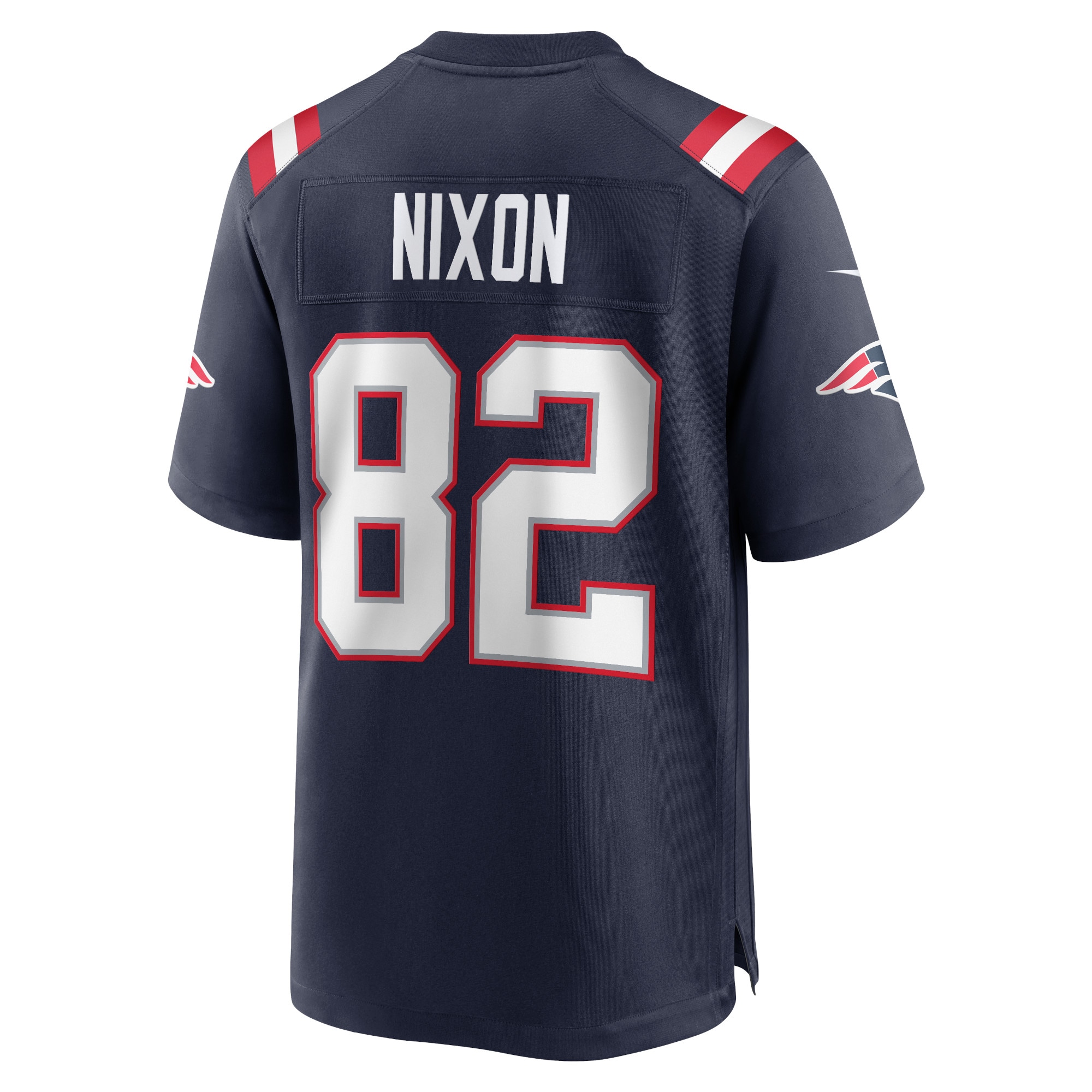 Tre Nixon New England PatriotsPlayer Game Jersey - Navy