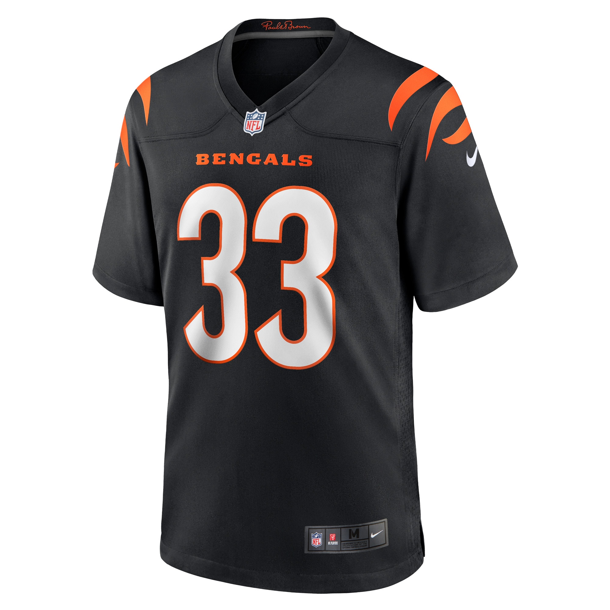 Tre Flowers Cincinnati BengalsGame Jersey - Black