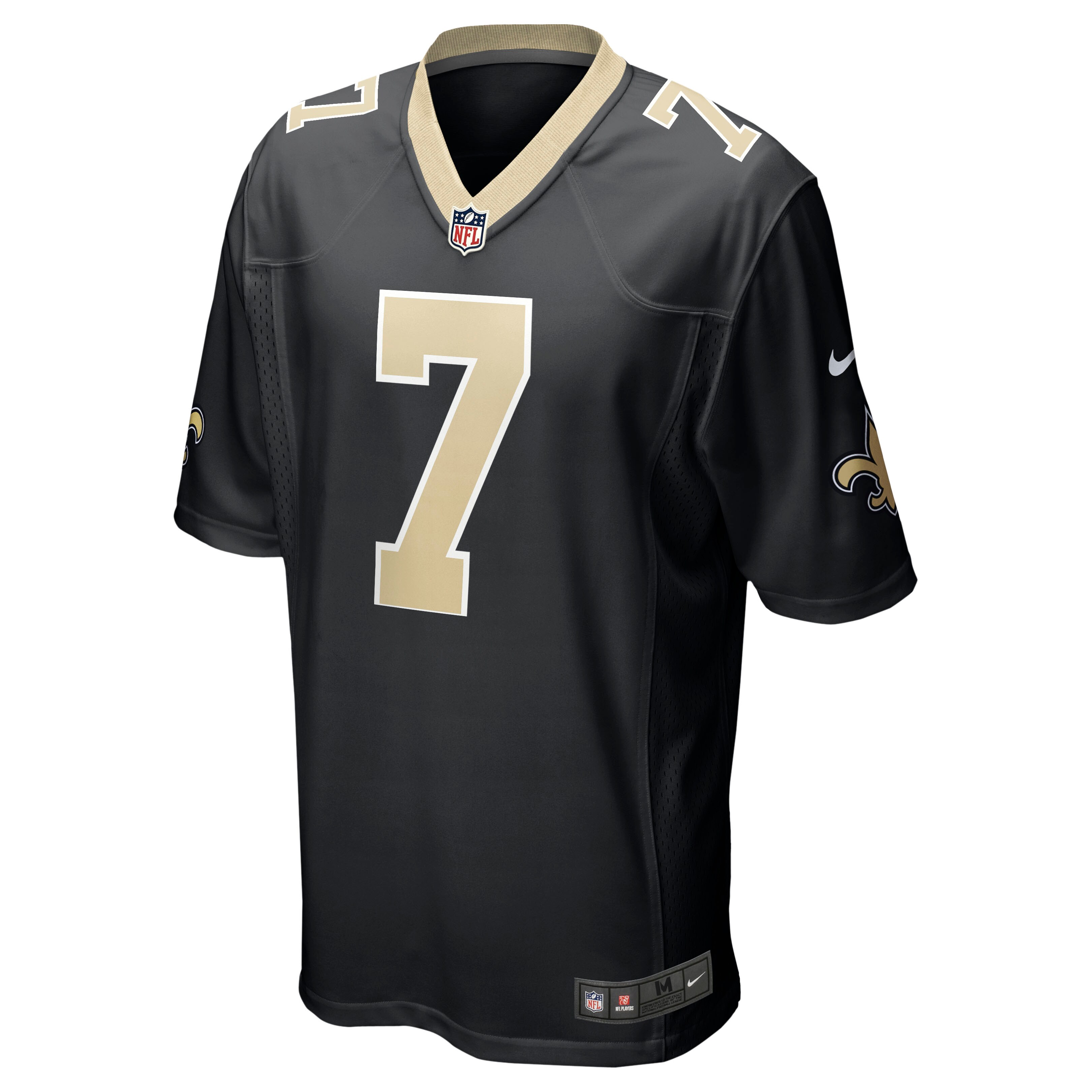 Taysom Hill New Orleans SaintsGame Jersey - Black