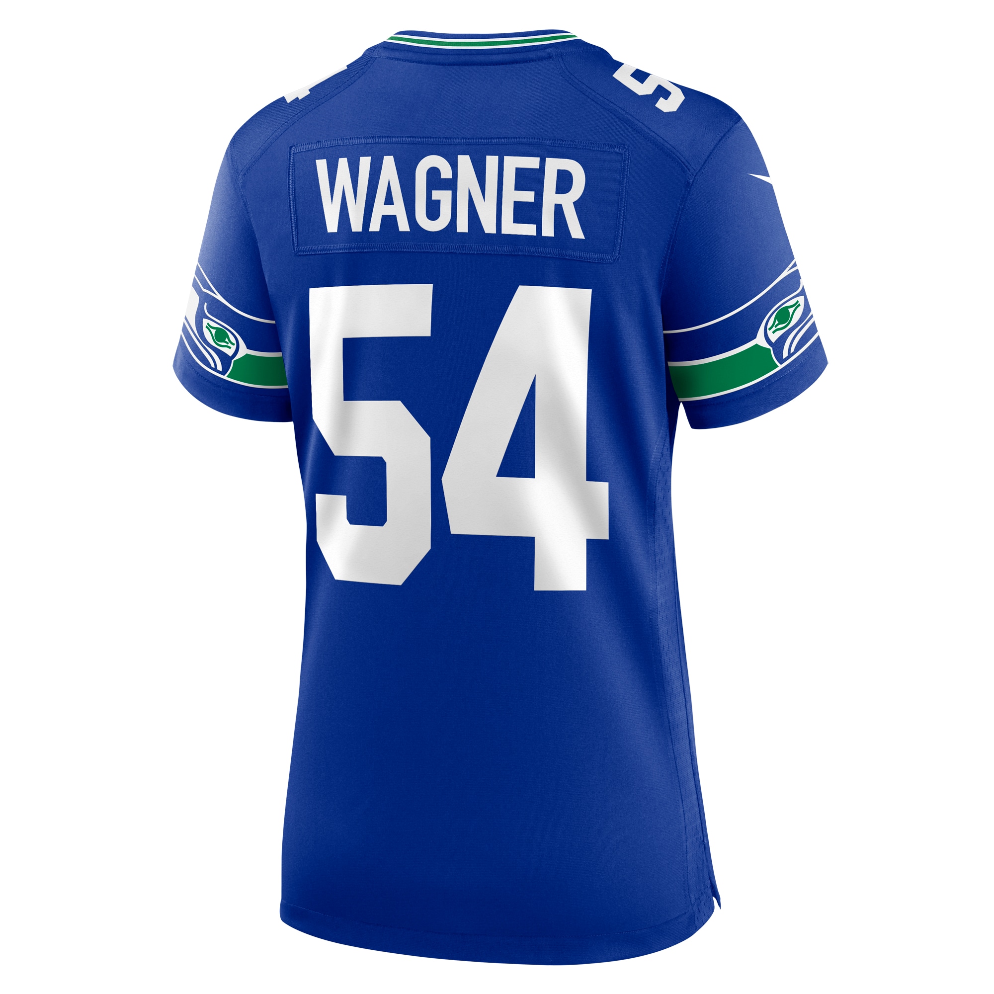 Bobby Wagner Seattle Seahawks Women's Throwback Player Game Jersey - Royal