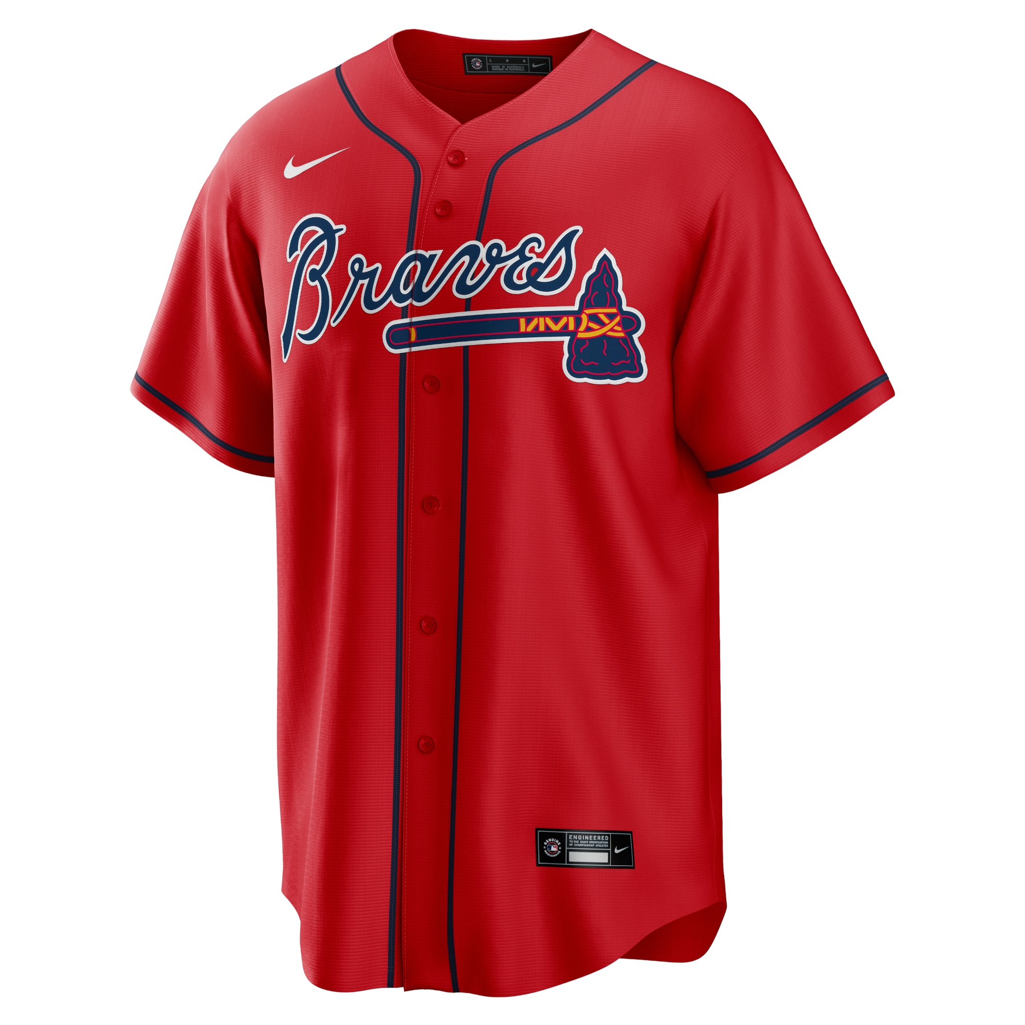 Matt Olson Atlanta BravesAlternate Replica Player Jersey - Red
