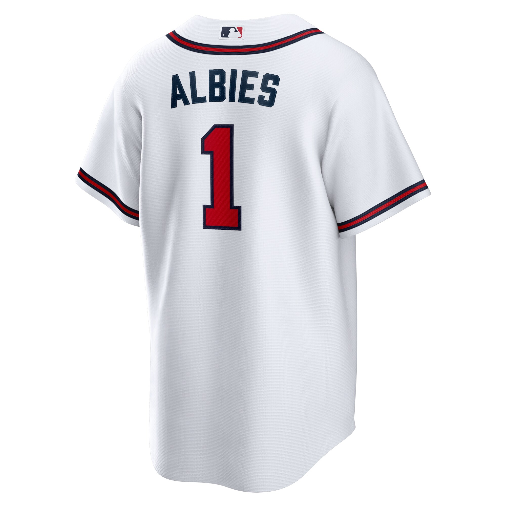 Ozzie Albies Atlanta BravesHome Replica Player Name Jersey - White