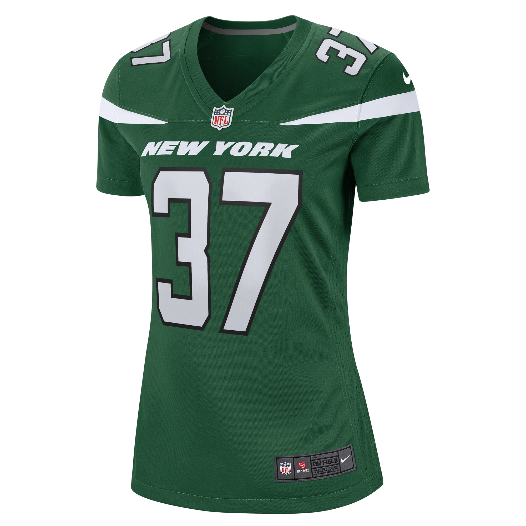 Bryce Hall New York Jets Women's Game Jersey - Gotham Green