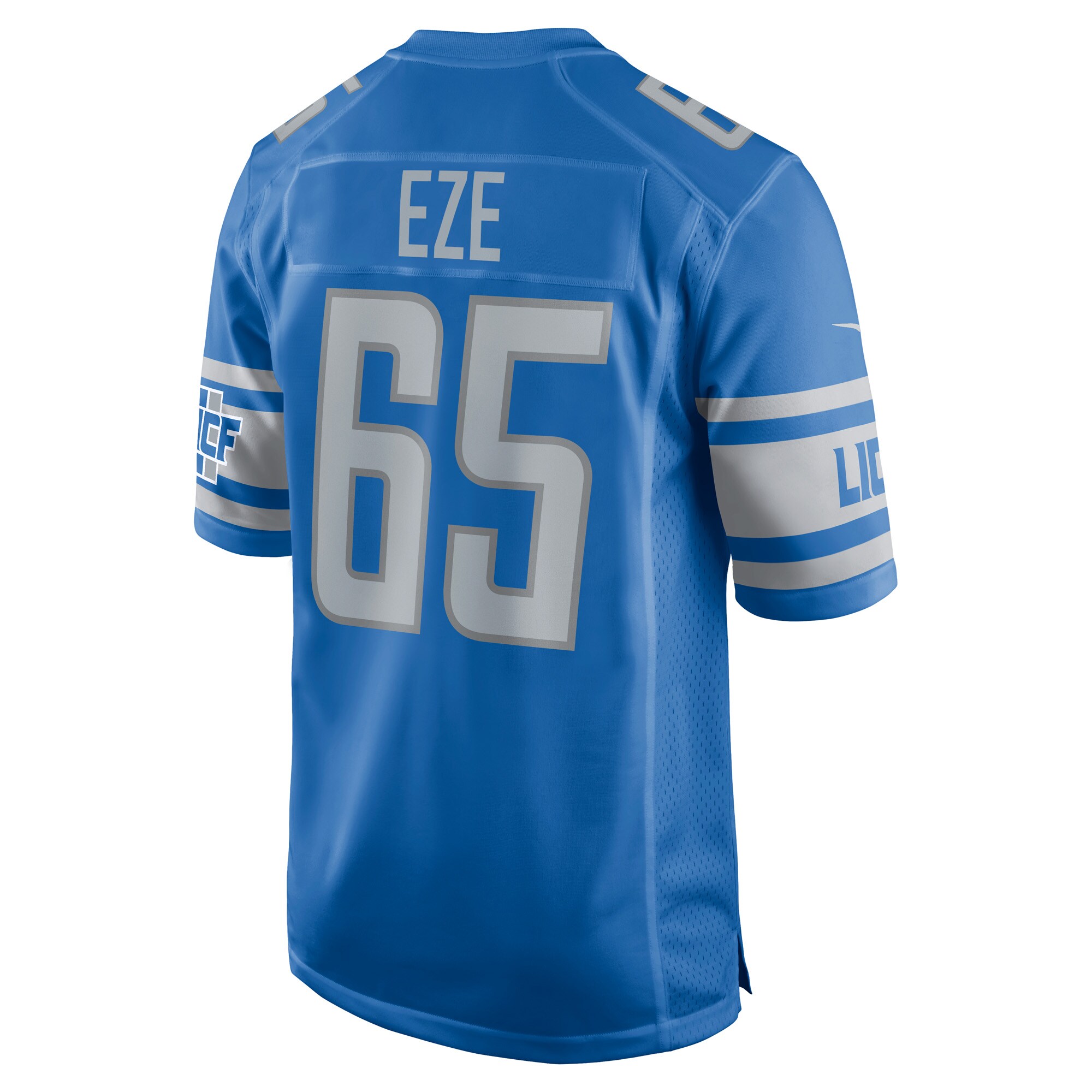 Obinna Eze Detroit LionsPlayer Game Jersey - Blue