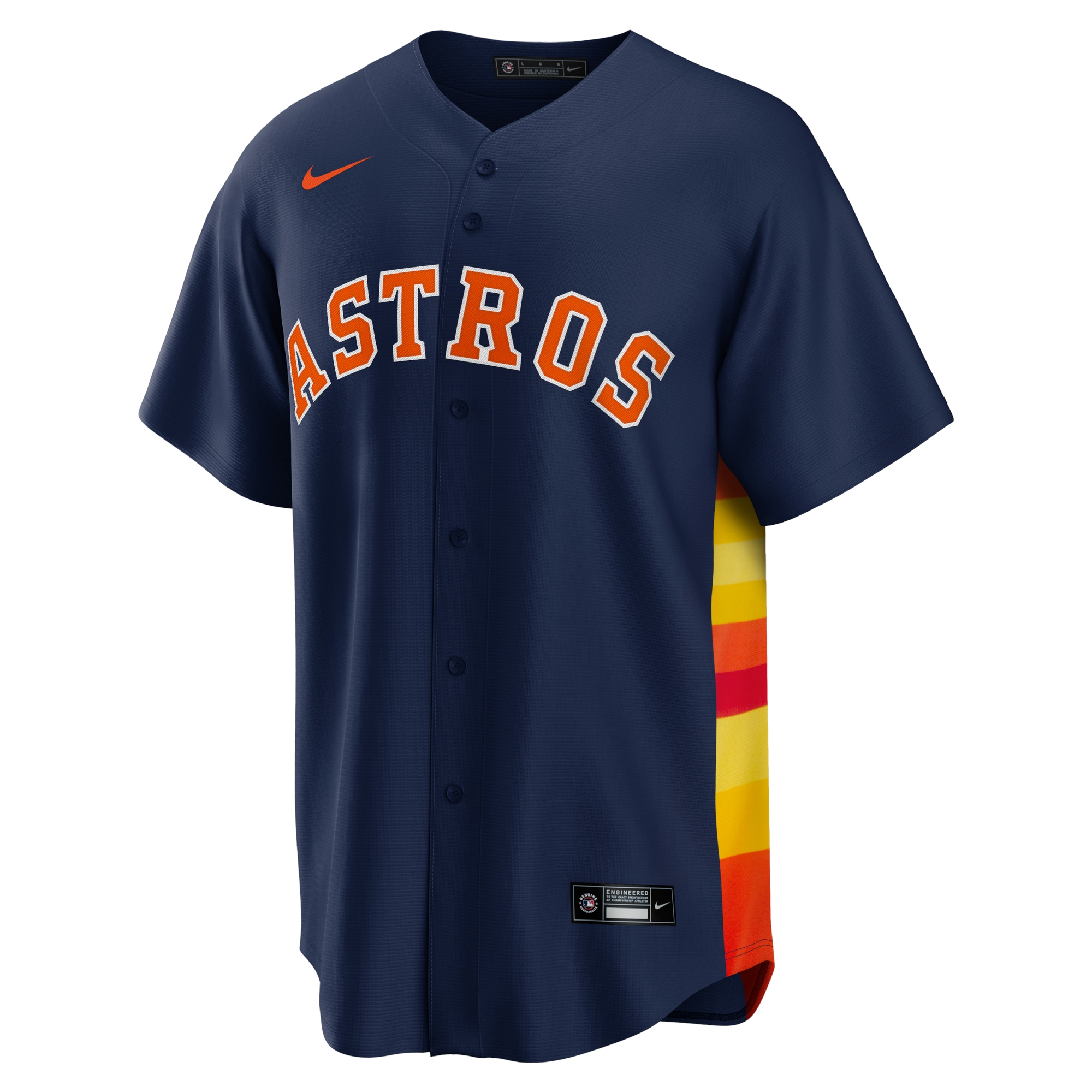 Alex Bregman Houston AstrosAlternate Replica Player Name Jersey - Navy