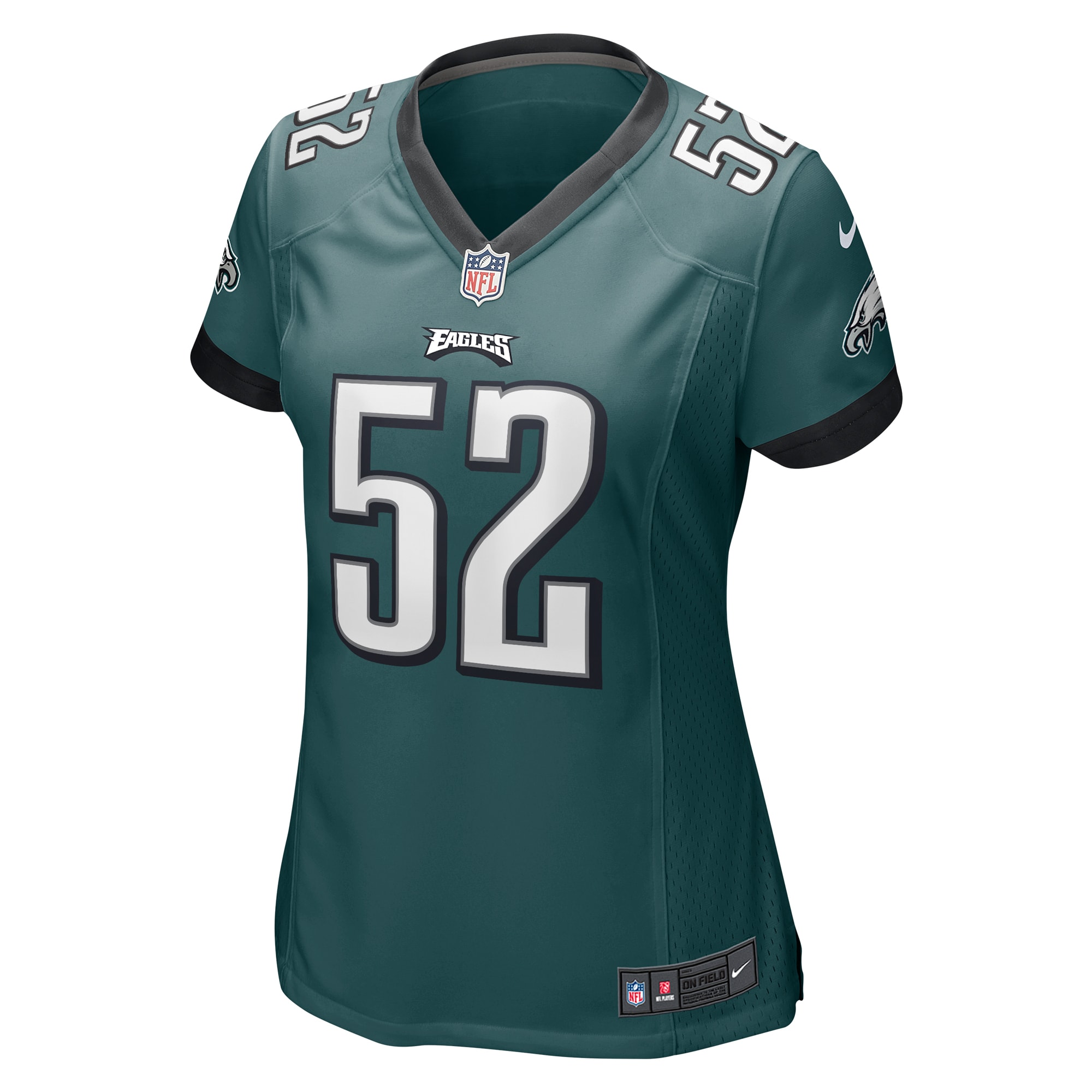 Davion Taylor Philadelphia Eagles Women's Game Jersey - Midnight Green