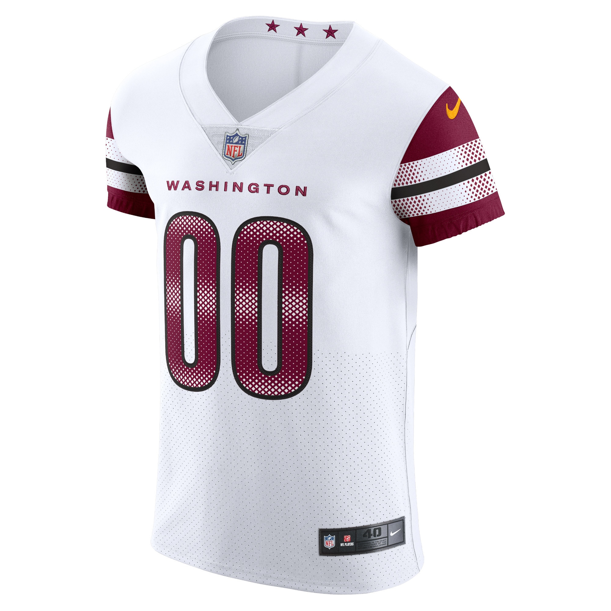 Washington CommandersVapor Untouchable Elite Custom Jersey - White