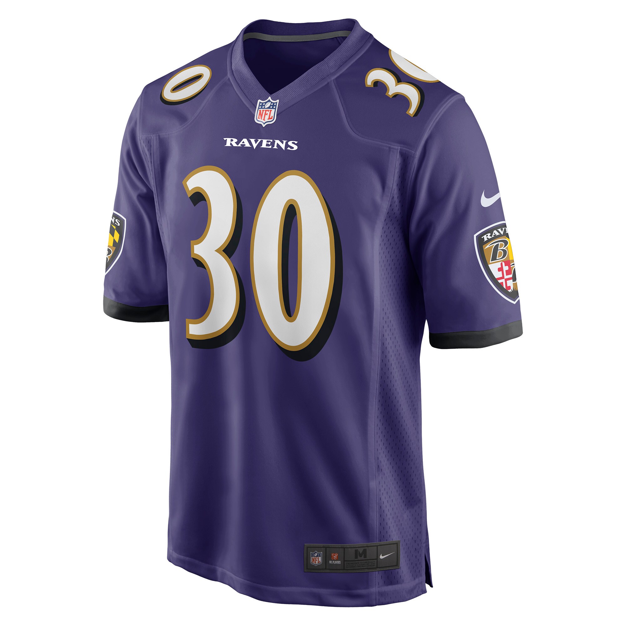 Tyler Badie Baltimore RavensPlayer Game Jersey - Purple