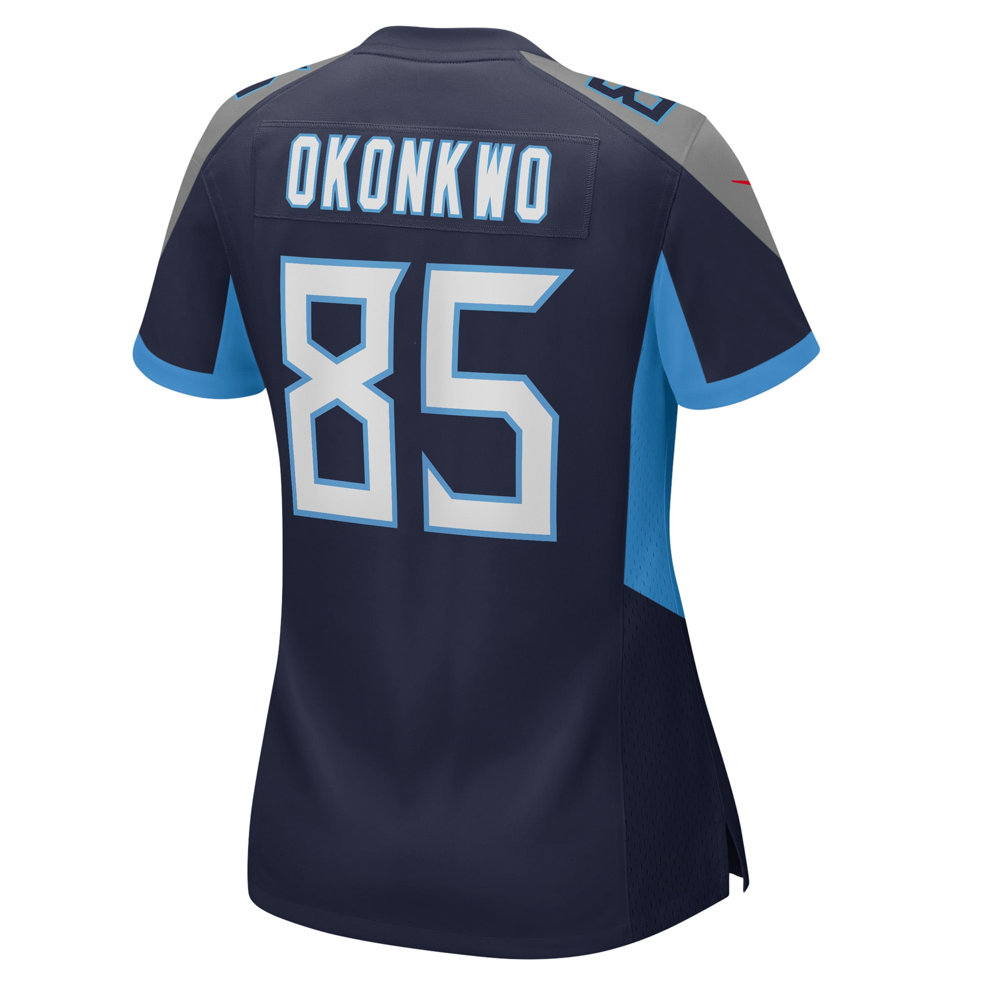 Chigoziem Okonkwo Tennessee Titans Women's Game Player Jersey - Navy