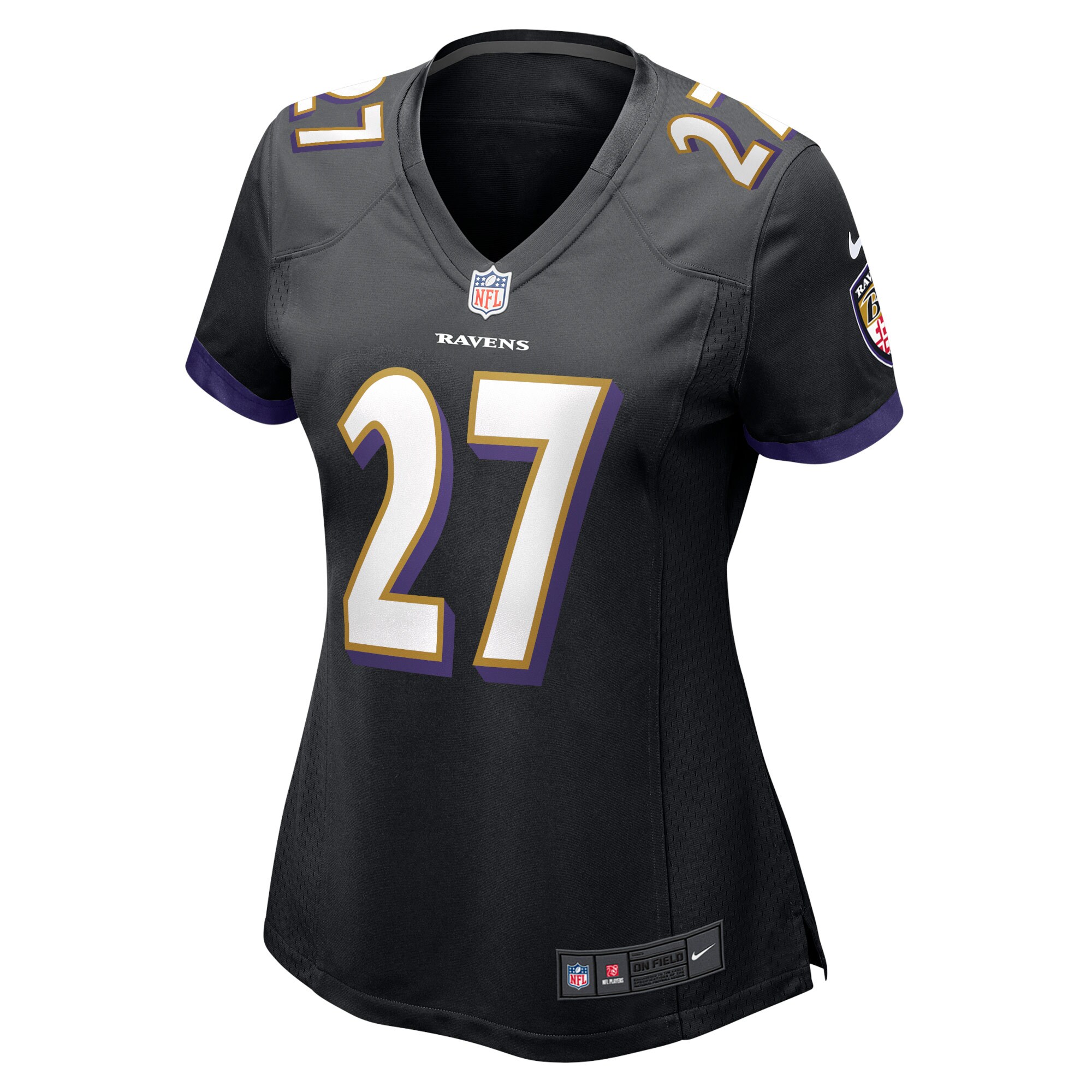 J.K. Dobbins Baltimore Ravens Women's Game Jersey - Black