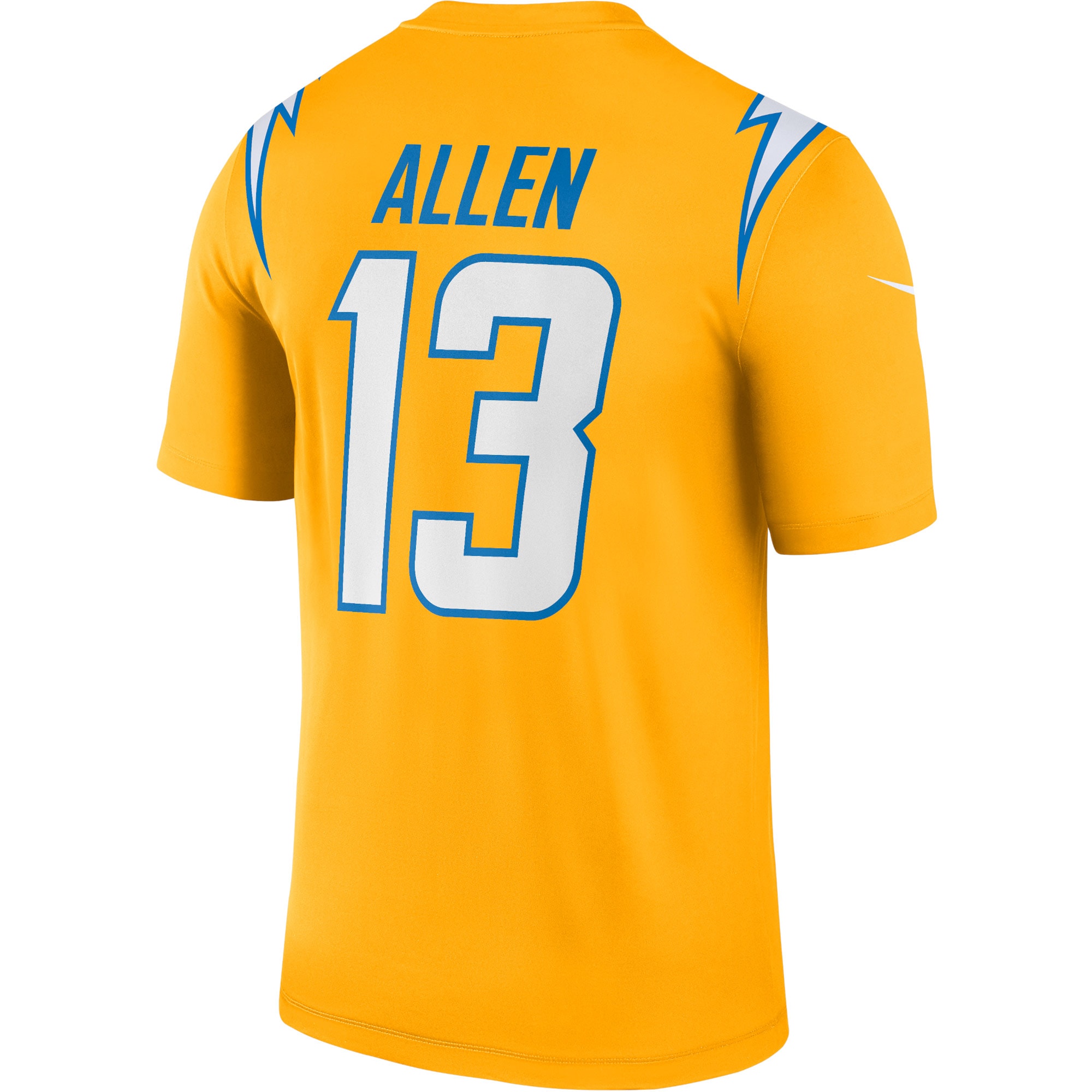 Keenan Allen Los Angeles ChargersInverted Legend Jersey - Gold