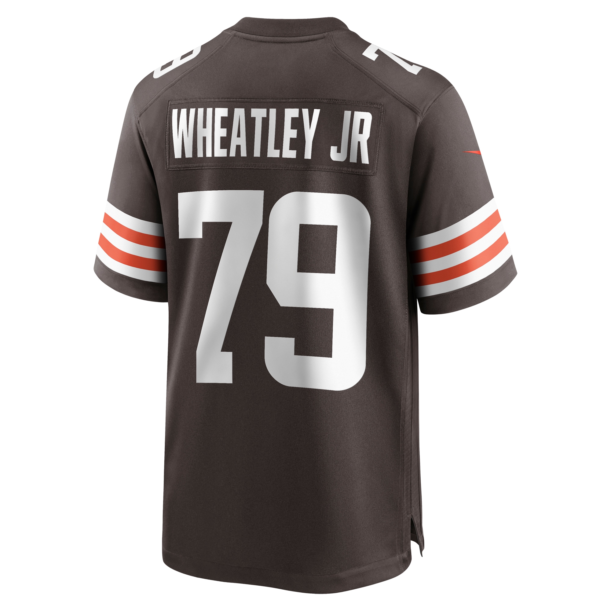 Tyrone Wheatley Cleveland BrownsTeam Game Jersey - Brown