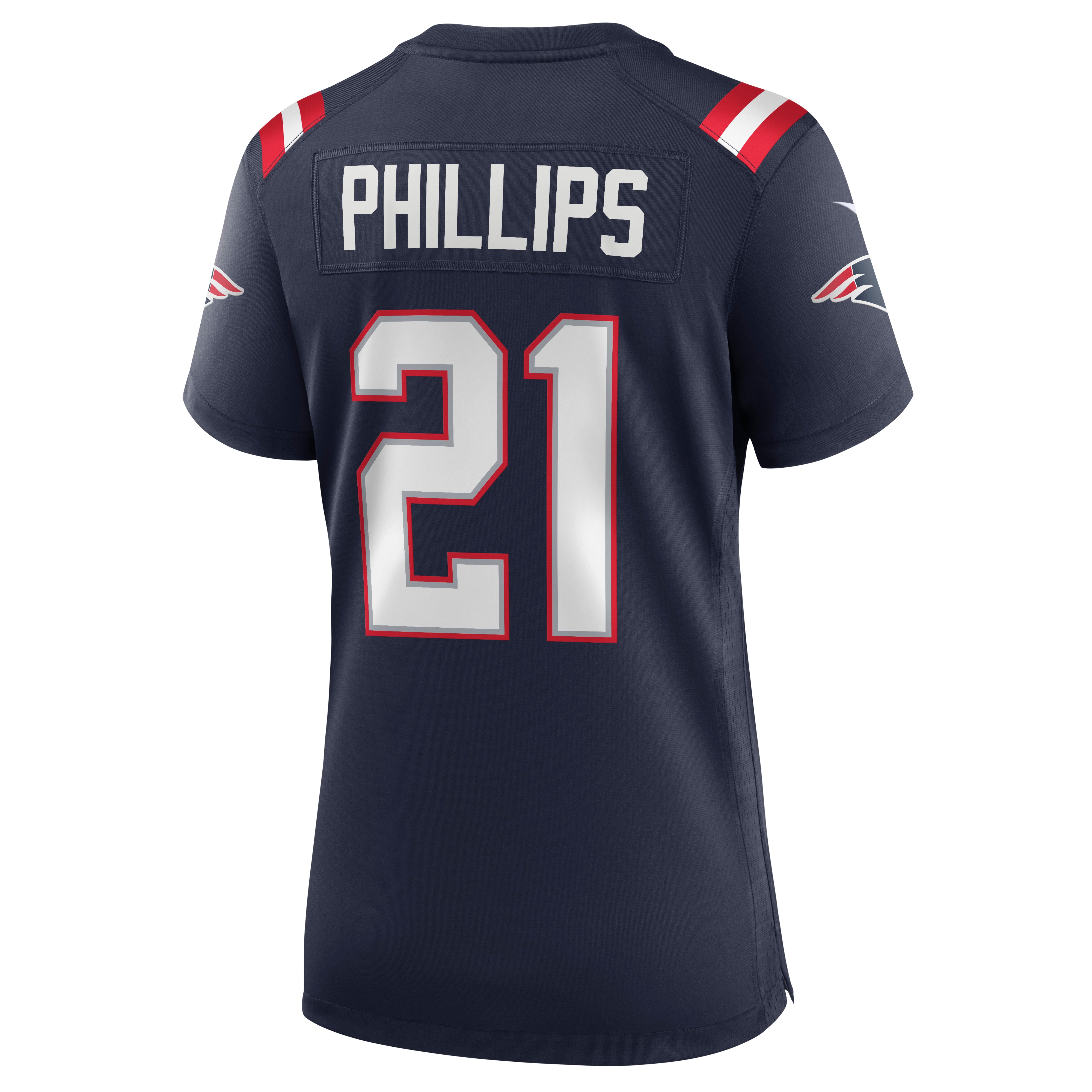 Adrian Phillips New England Patriots Women's Game Jersey - Navy
