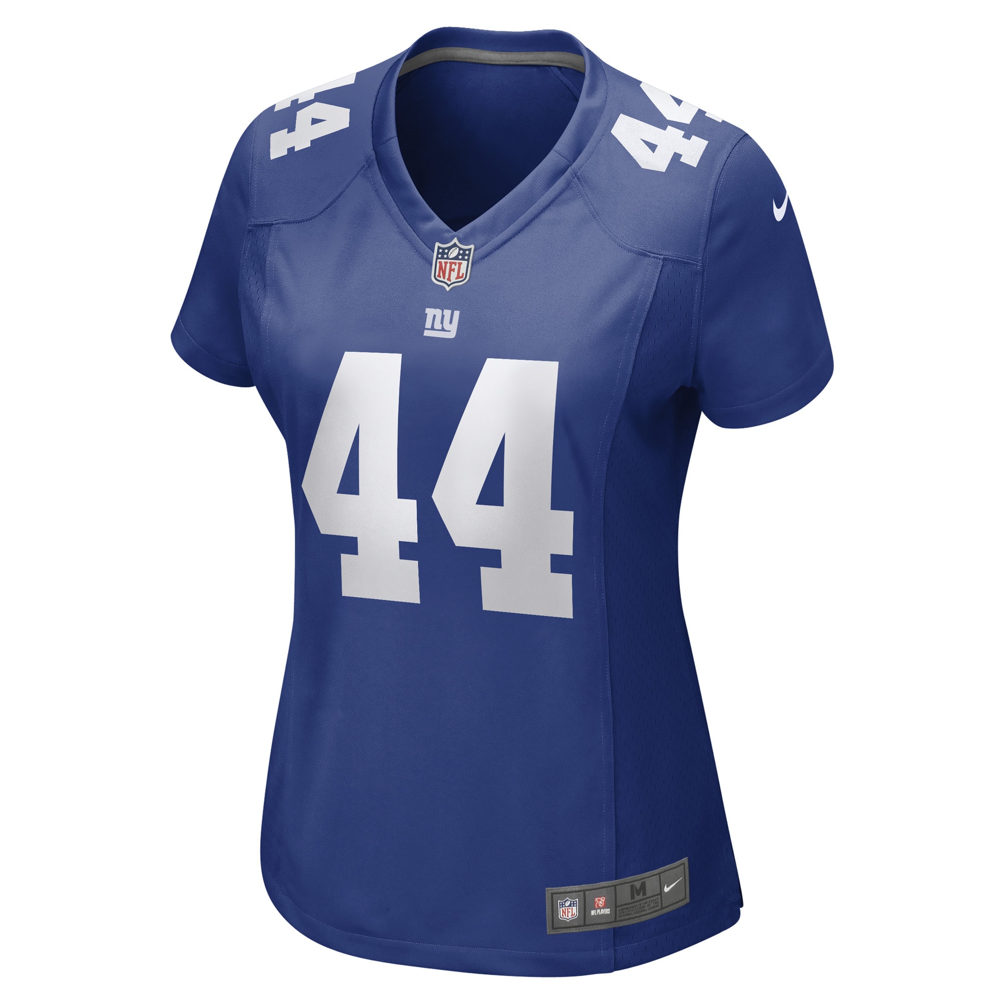 Nick McCloud New York Giants Women's Game Player Jersey - Royal