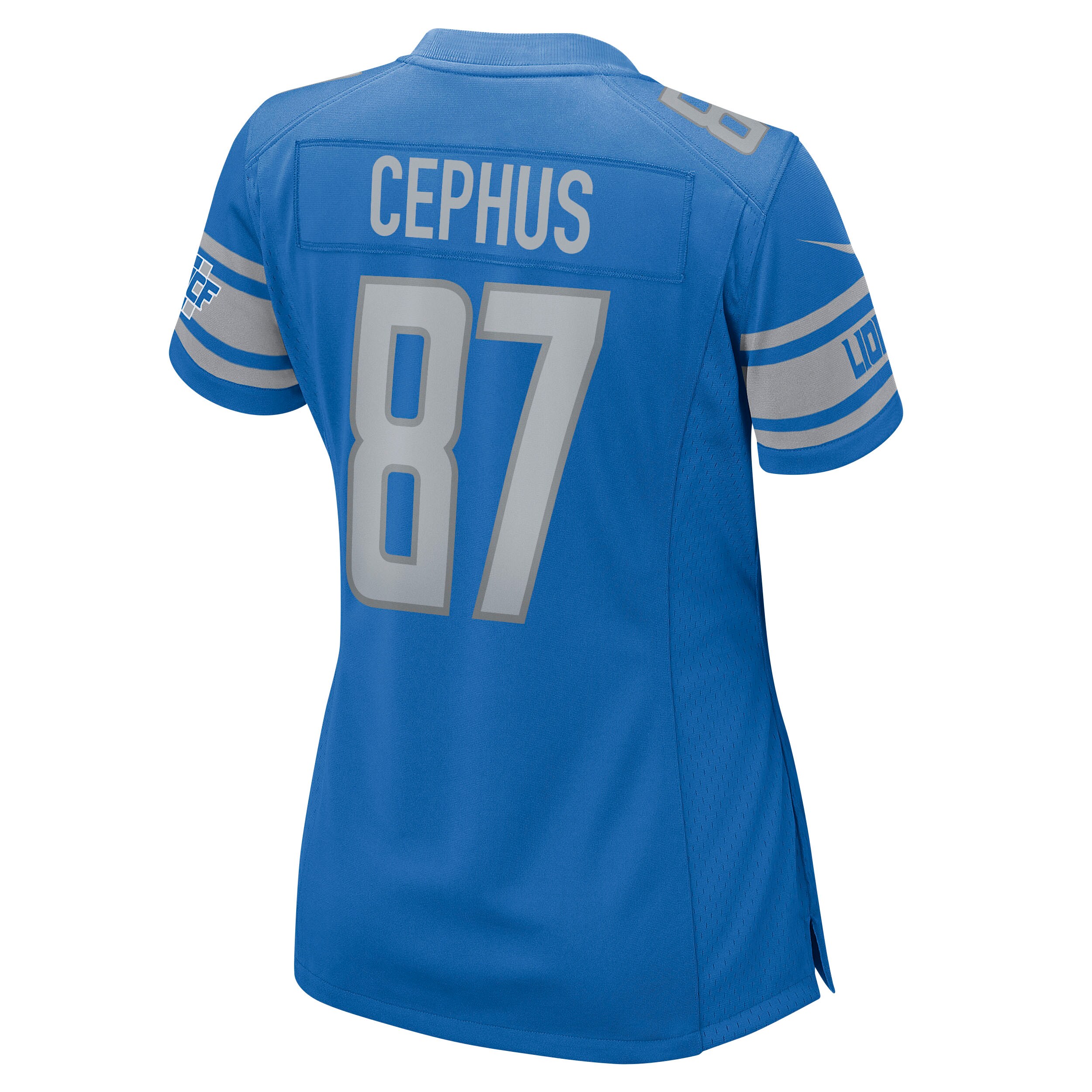 Quintez Cephus Detroit Lions Women's Game Jersey - Blue