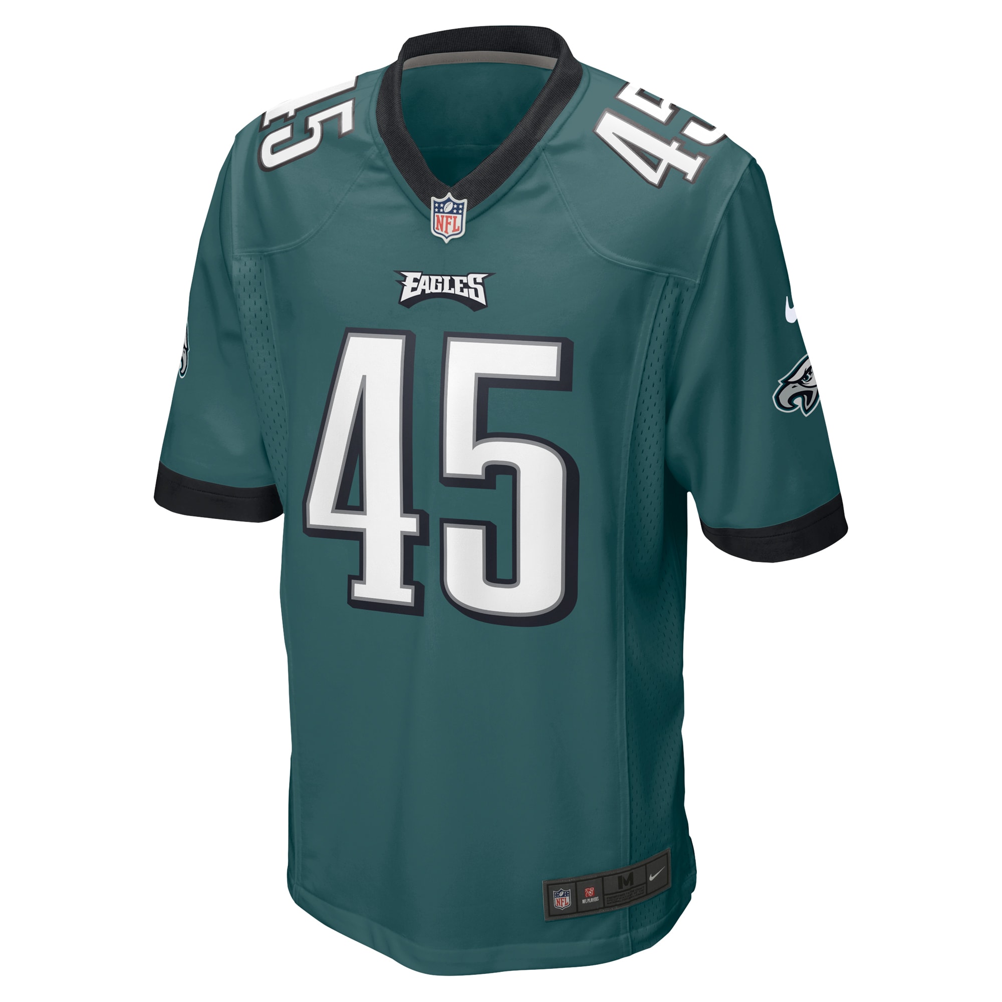 Rick Lovato Philadelphia EaglesGame Jersey - Midnight Green