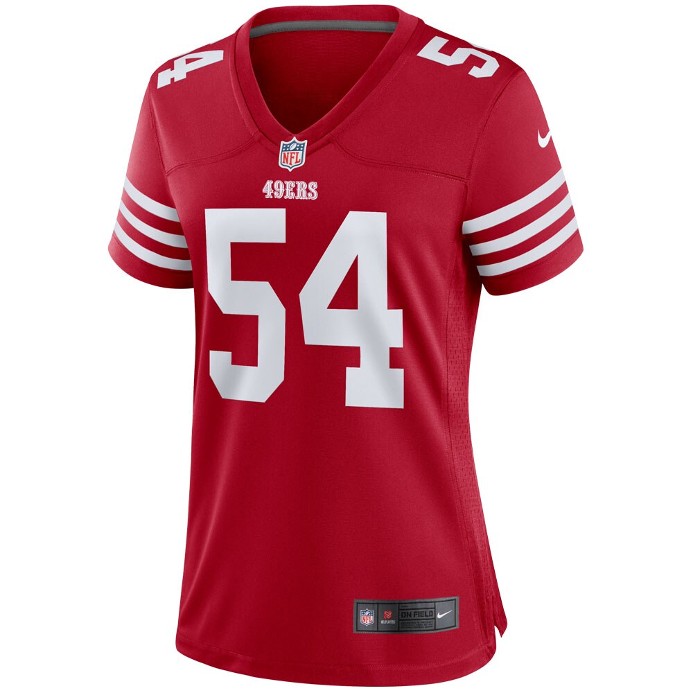 Fred Warner San Francisco 49ers Women's Player Game Jersey - Scarlet