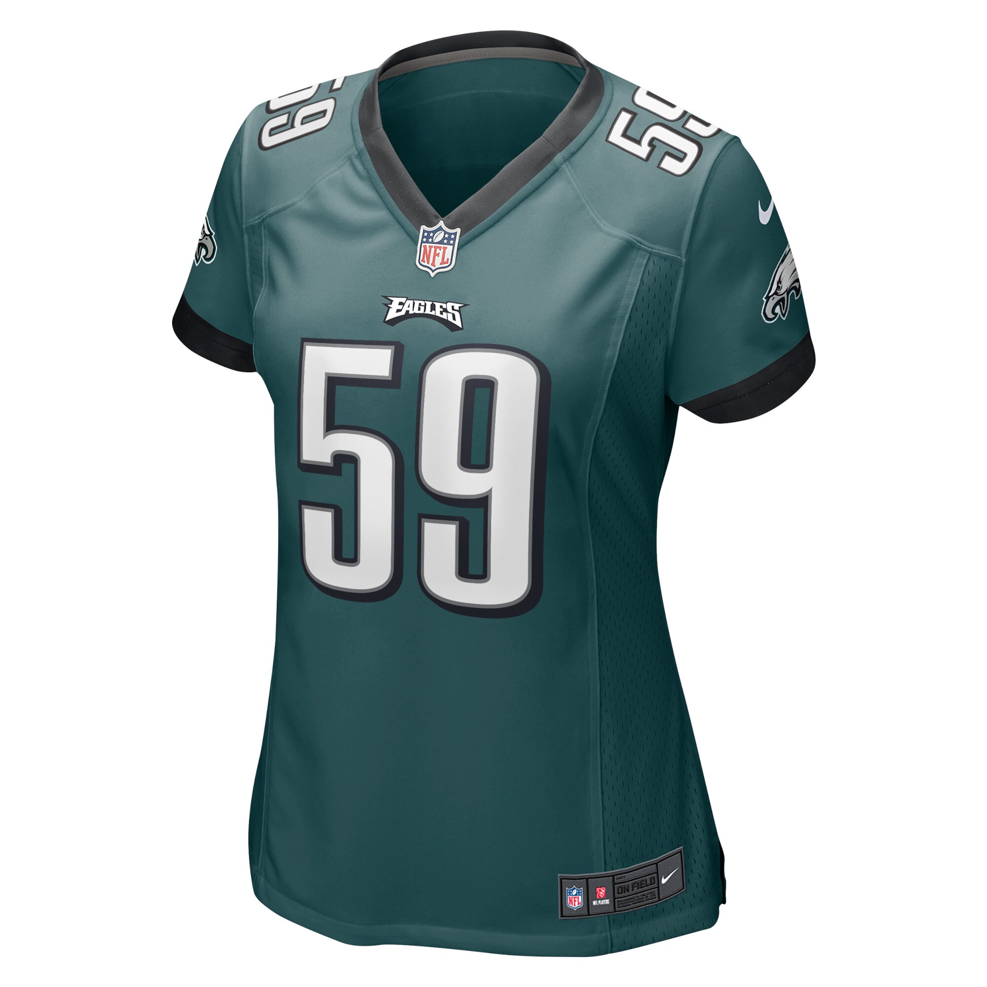 Janarius Robinson Philadelphia Eagles Women's Home Game Player Jersey - Midnight Green