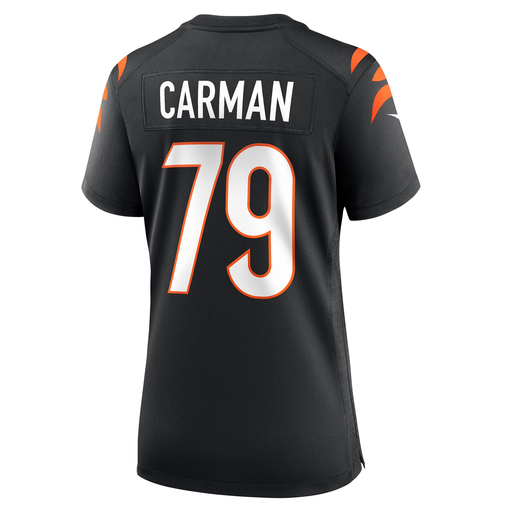 Jackson Carman Cincinnati Bengals Women's Game Jersey - Black