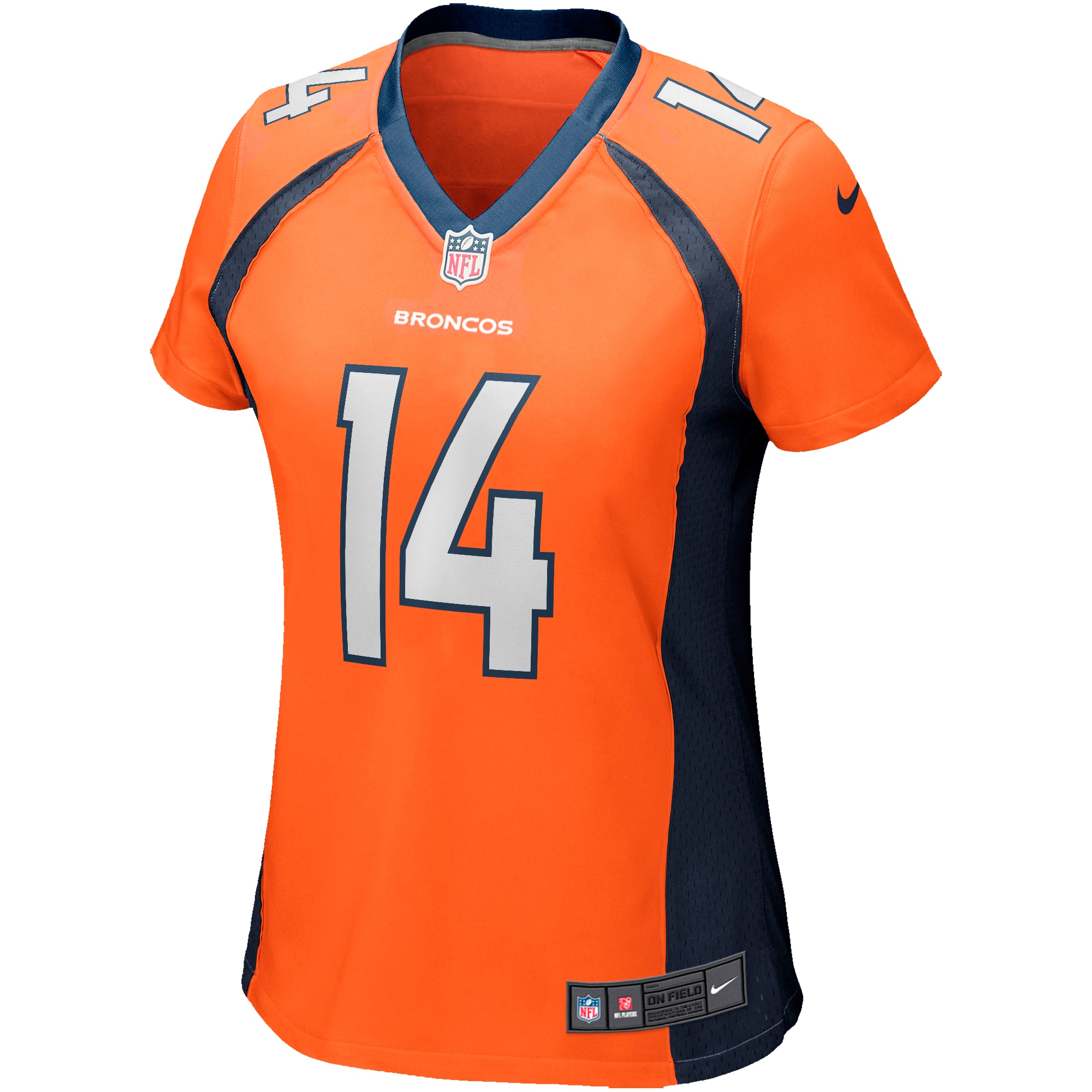 Courtland Sutton Denver Broncos Women's Game Jersey - Orange