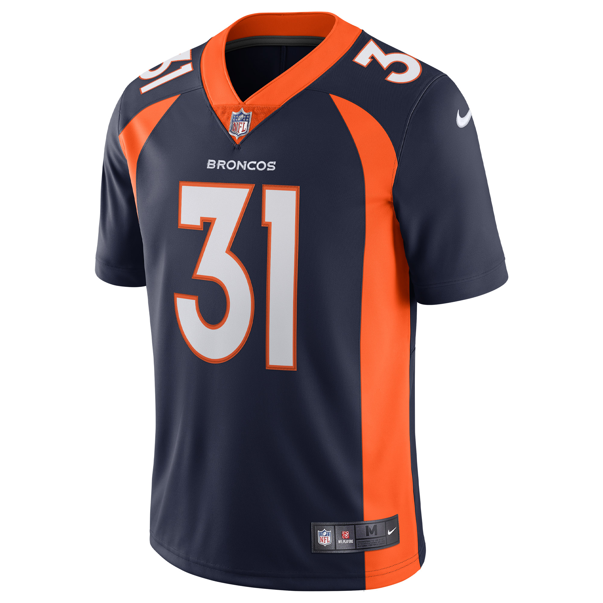 Justin Simmons Denver BroncosAlternate Vapor Limited Jersey - Navy