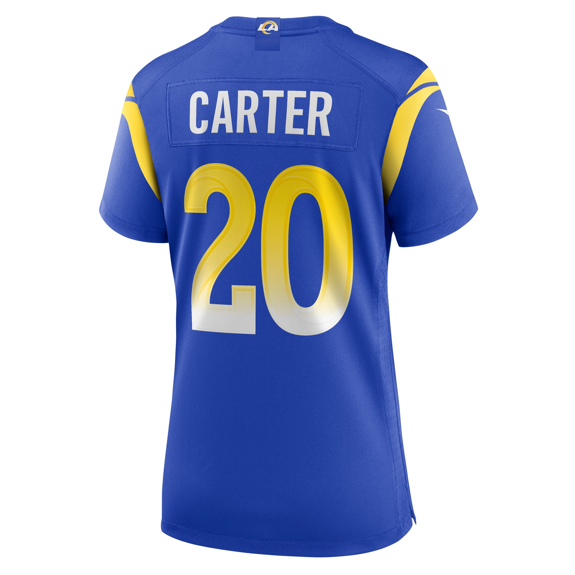 TJ Carter Los Angeles Rams Women's Game Player Jersey - Royal