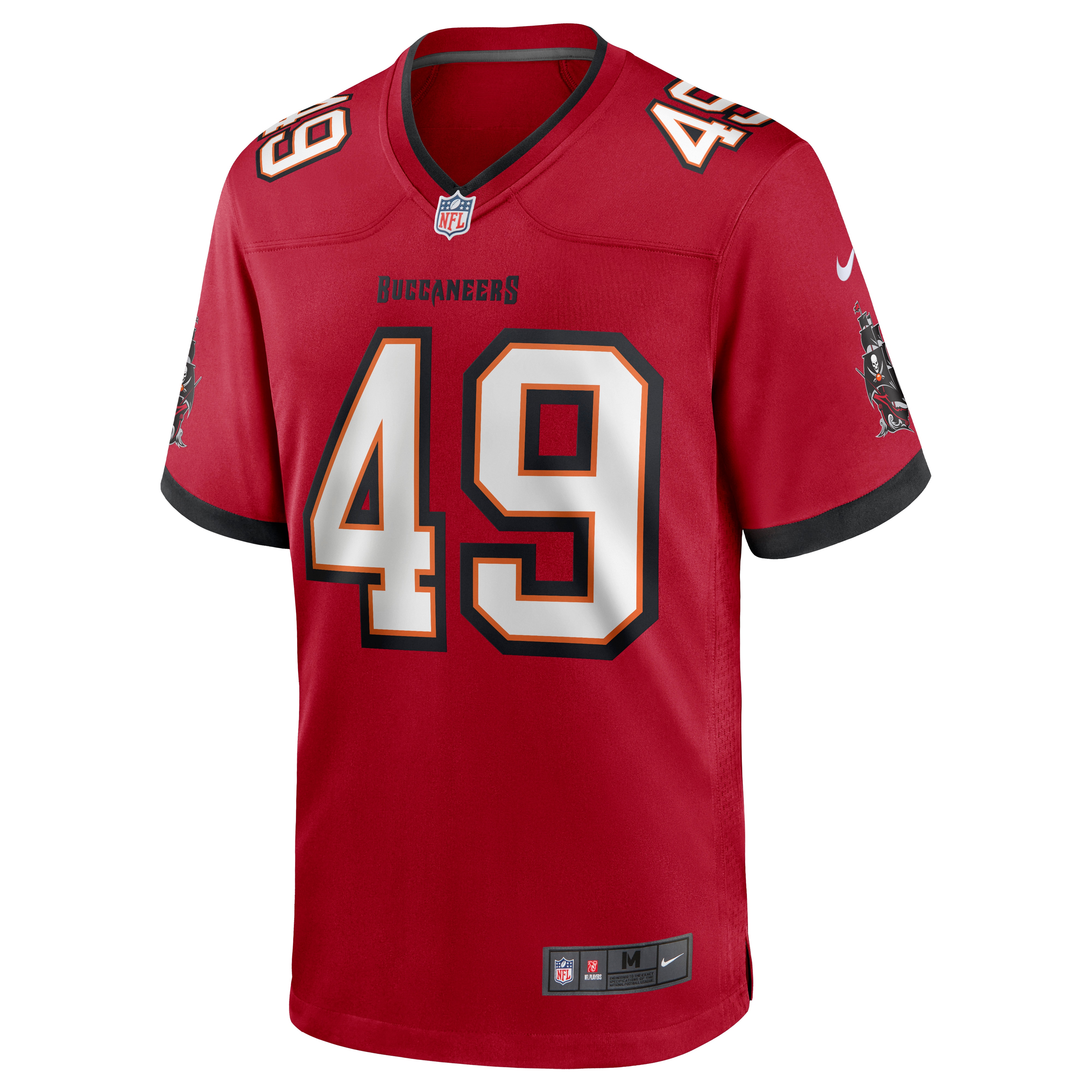 Cam Gill Tampa Bay BuccaneersGame Jersey - Red