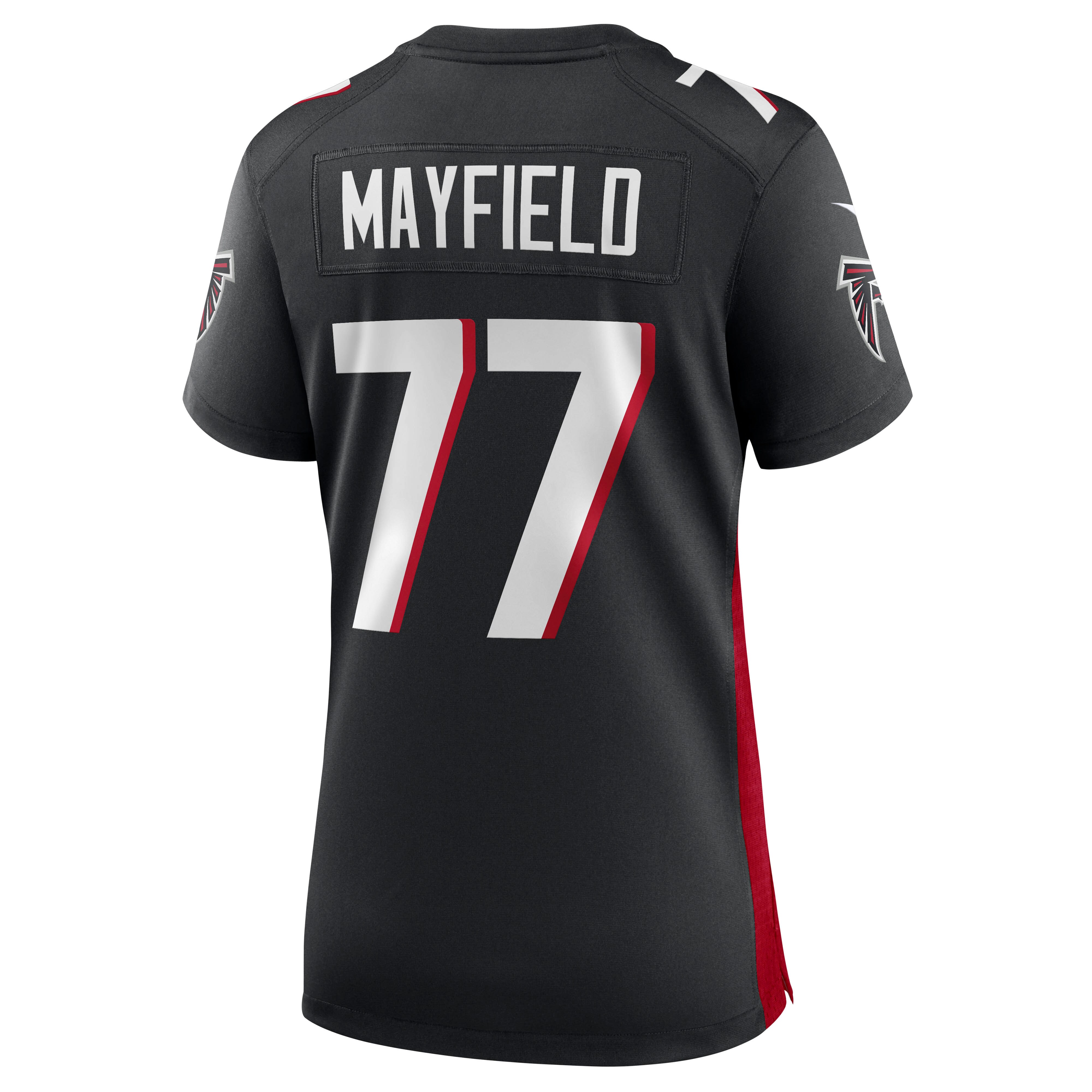 Jalen Mayfield Atlanta Falcons Women's Game Jersey - Black