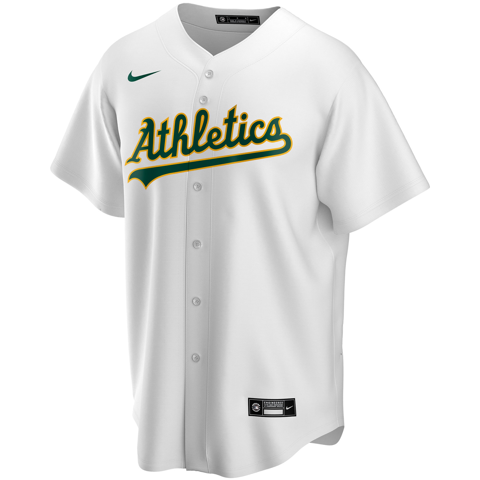 Oakland AthleticsHome Pick-A-Player Retired Roster Replica Jersey - White